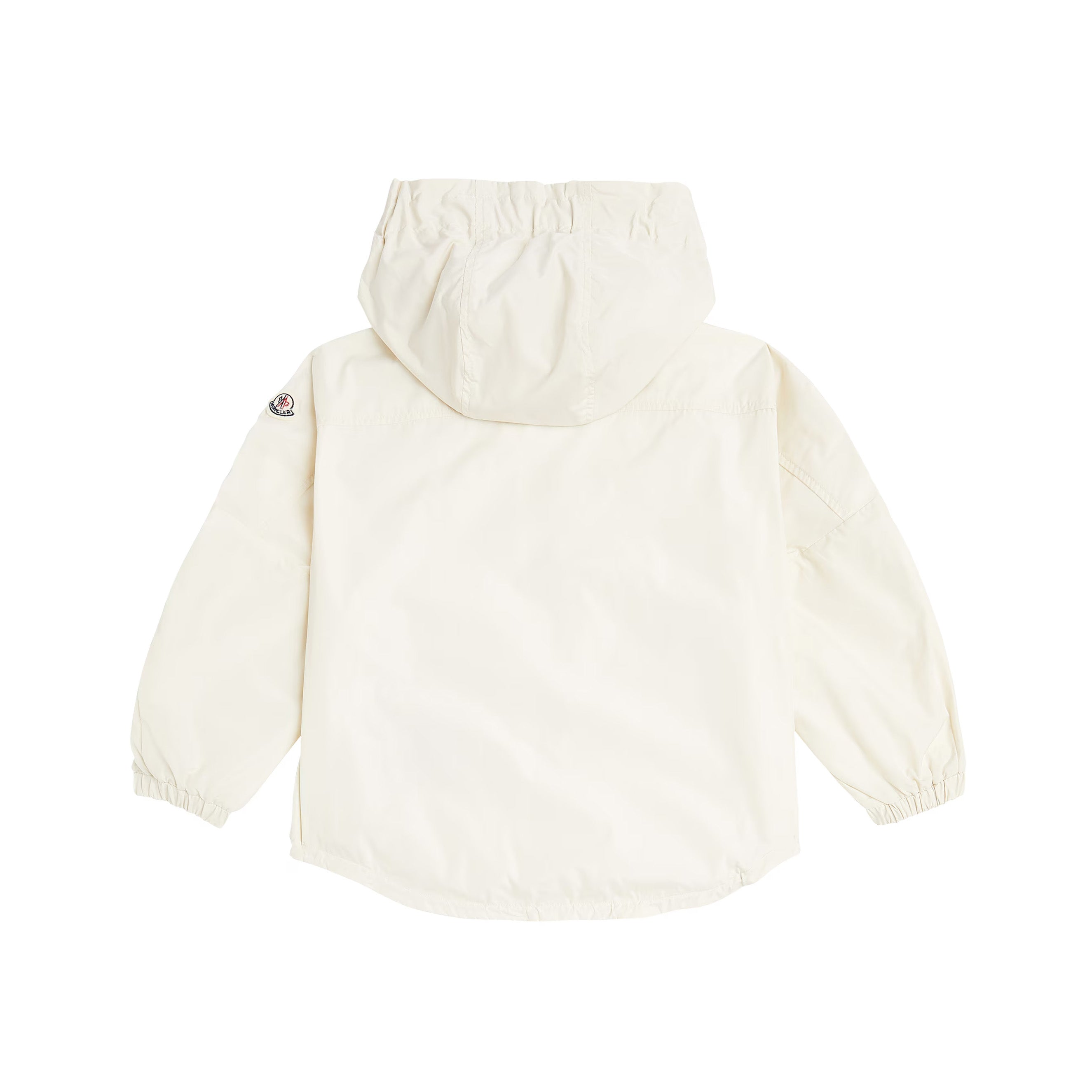 Girls White Zip-Up Jacket