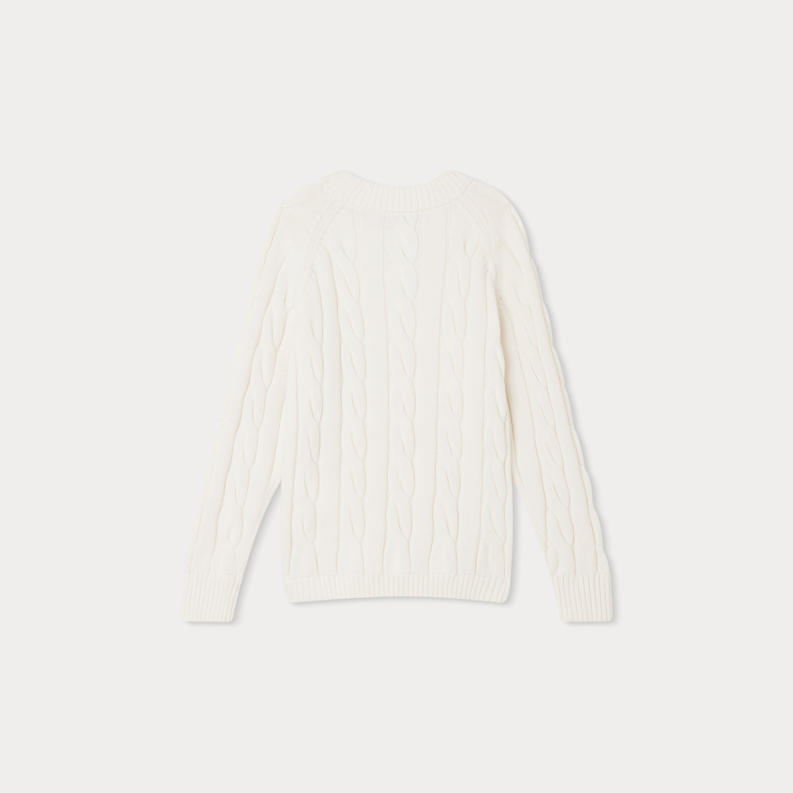 Girls White Sweater