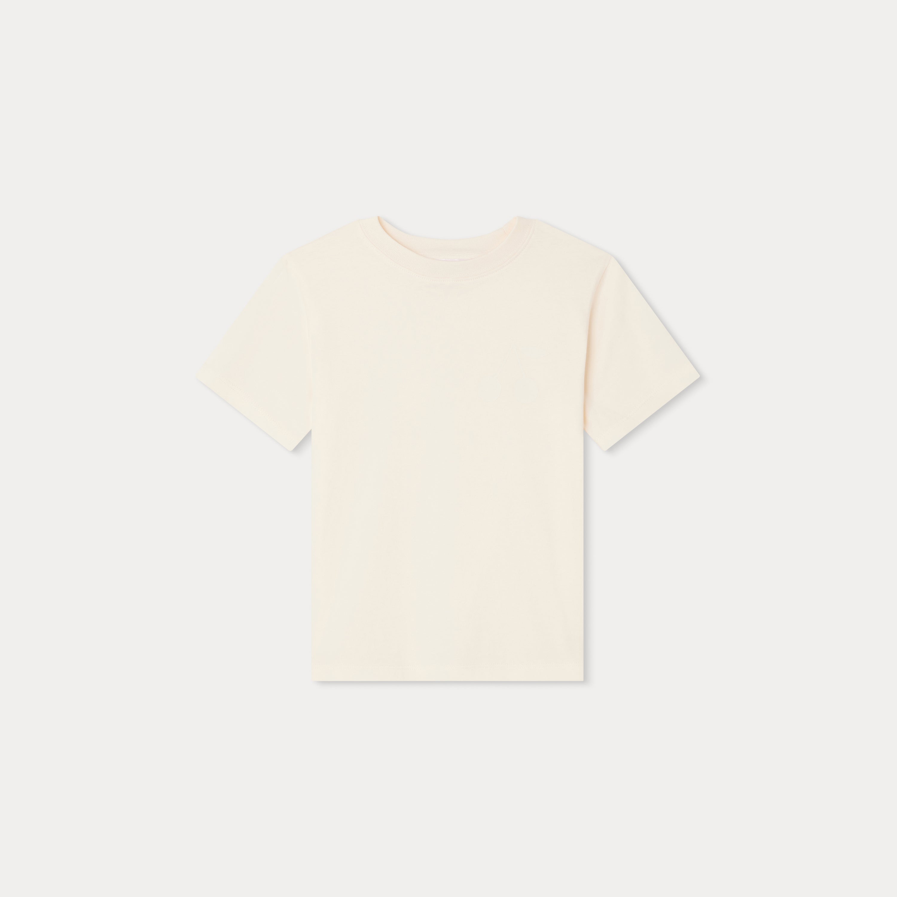 Girls Pale Pink Cotton T-Shirt