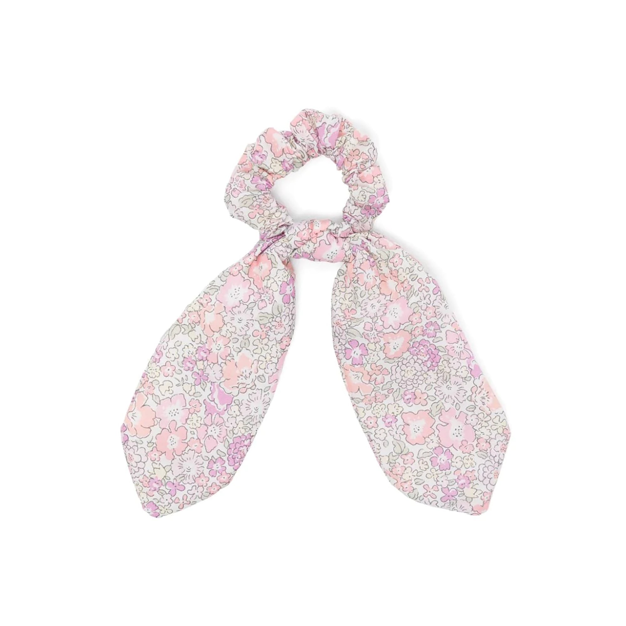 Girls Pink Floral Hair Ring