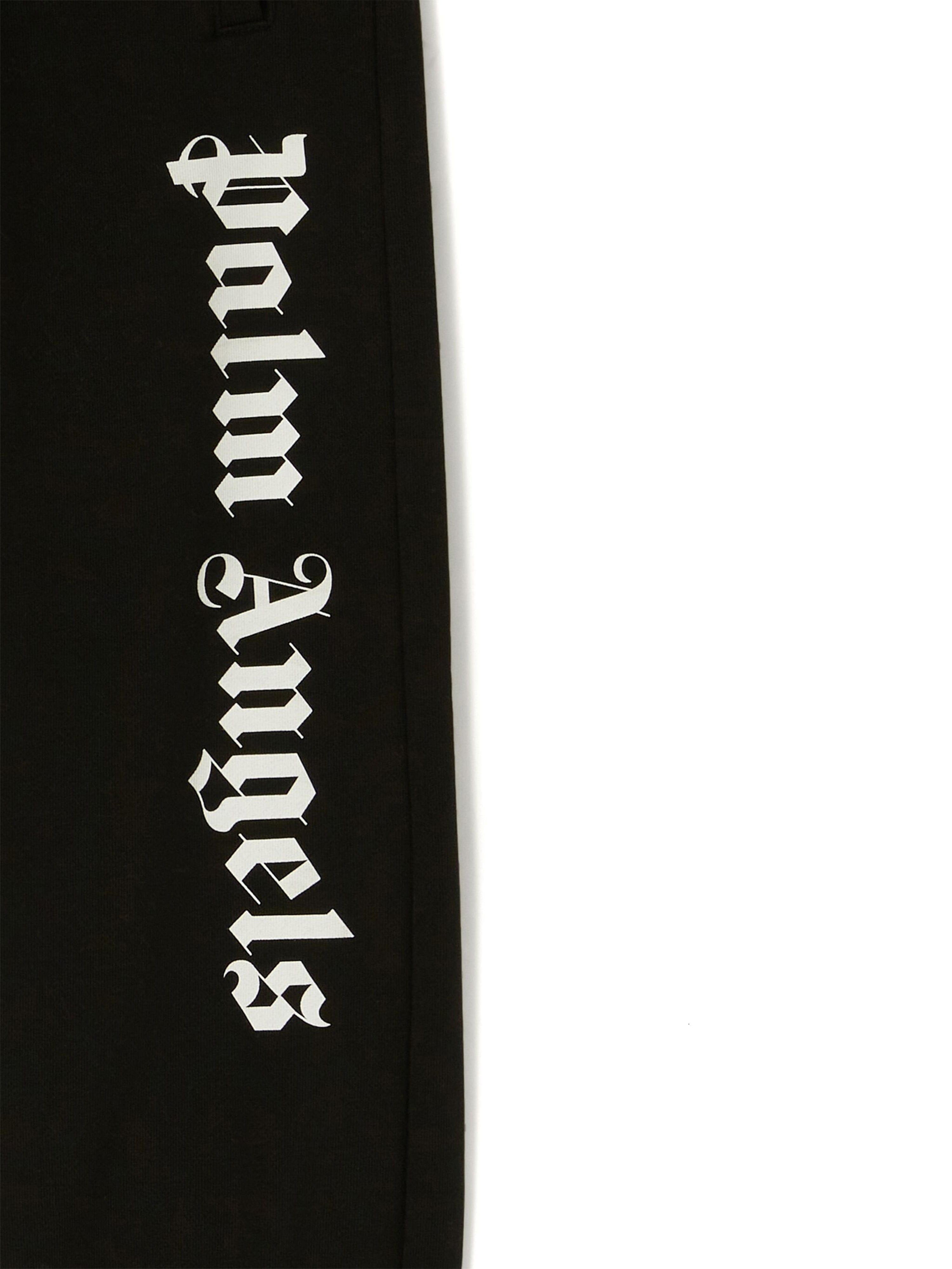 Kids Classic Overlogo Joggers in Black