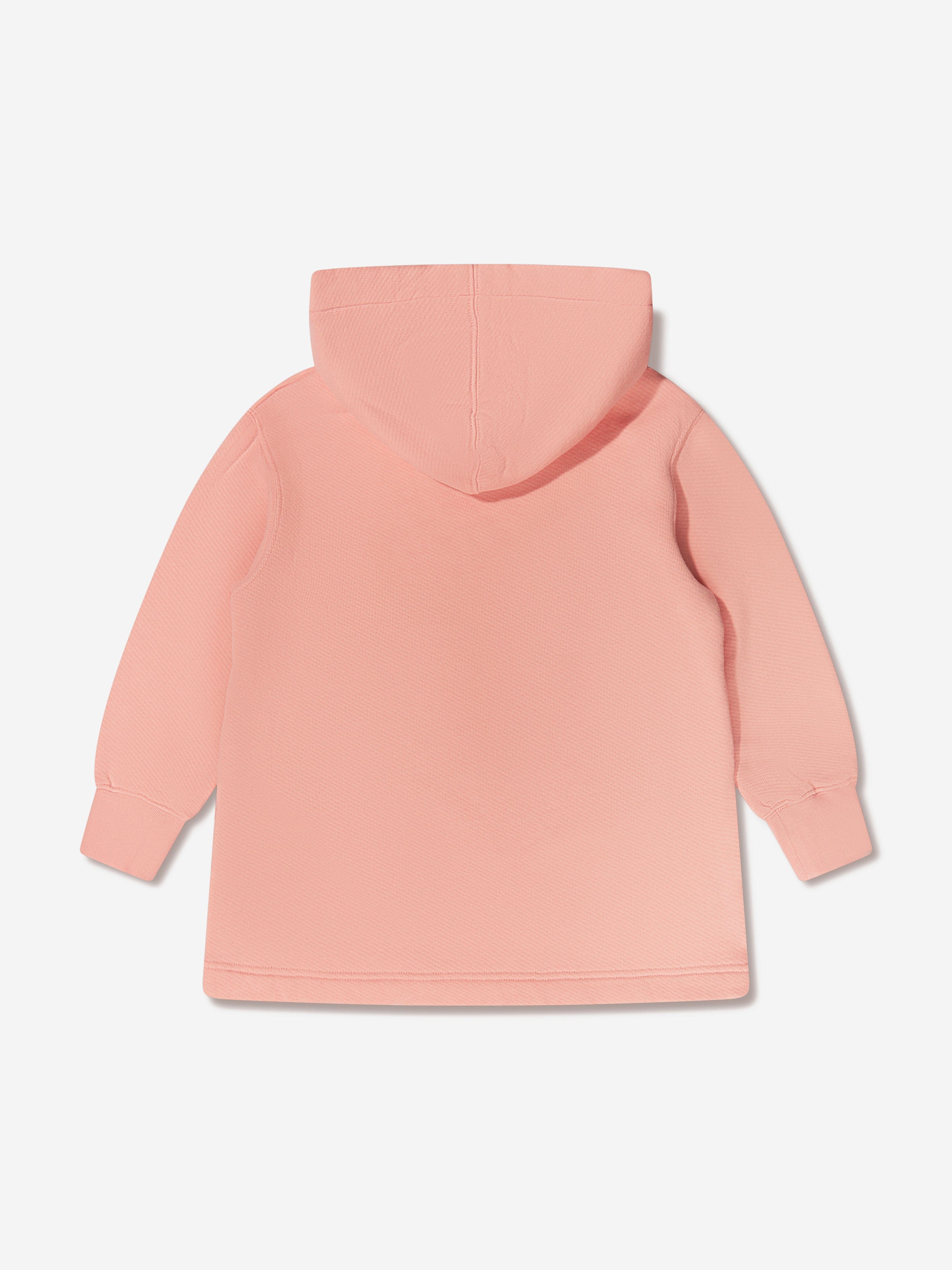 Palm Angels Girls Classic Logo Hooded Dress