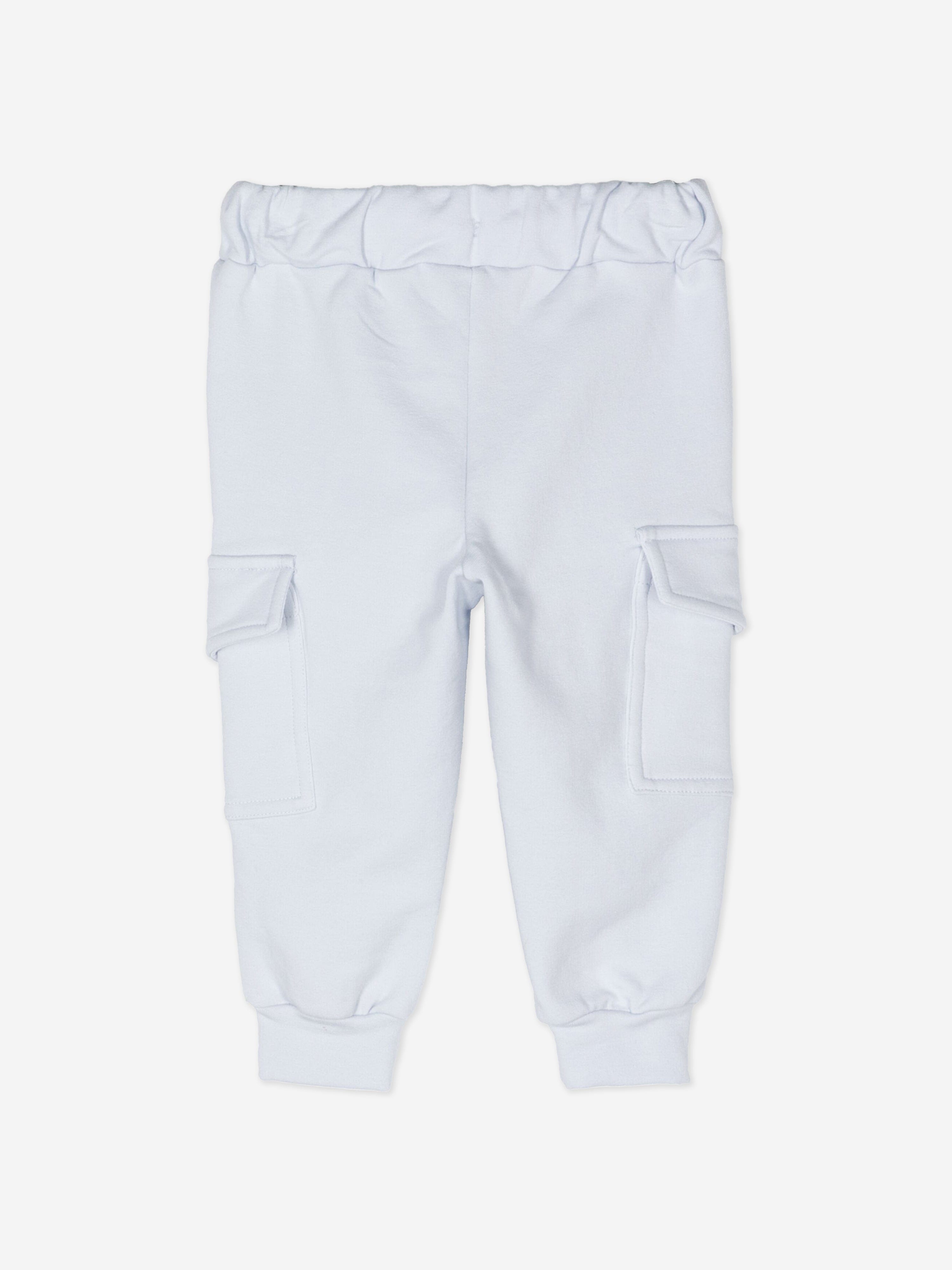 Patachou Baby Boys Cargo Trousers in Blue