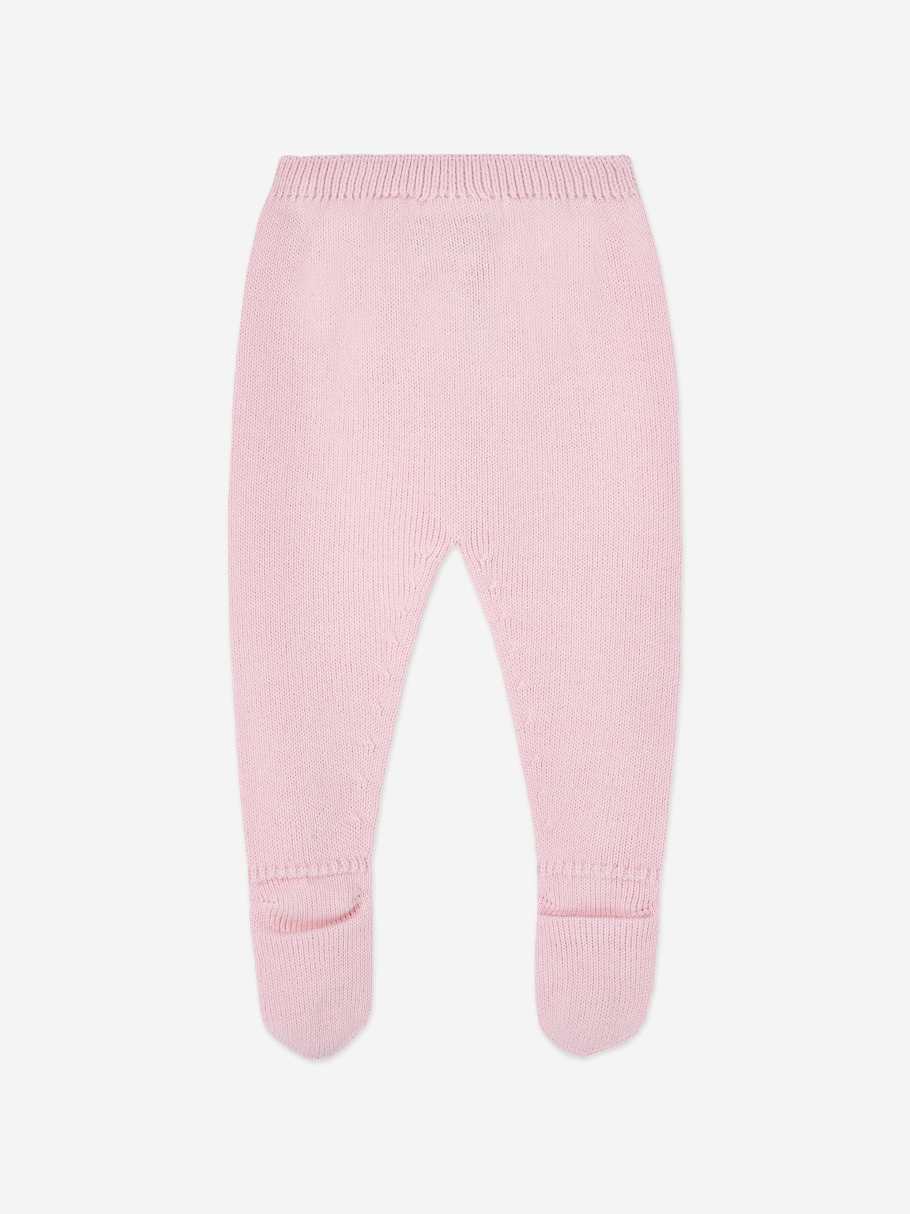 Baby Girls Knitted 2 Piece Set in Pink