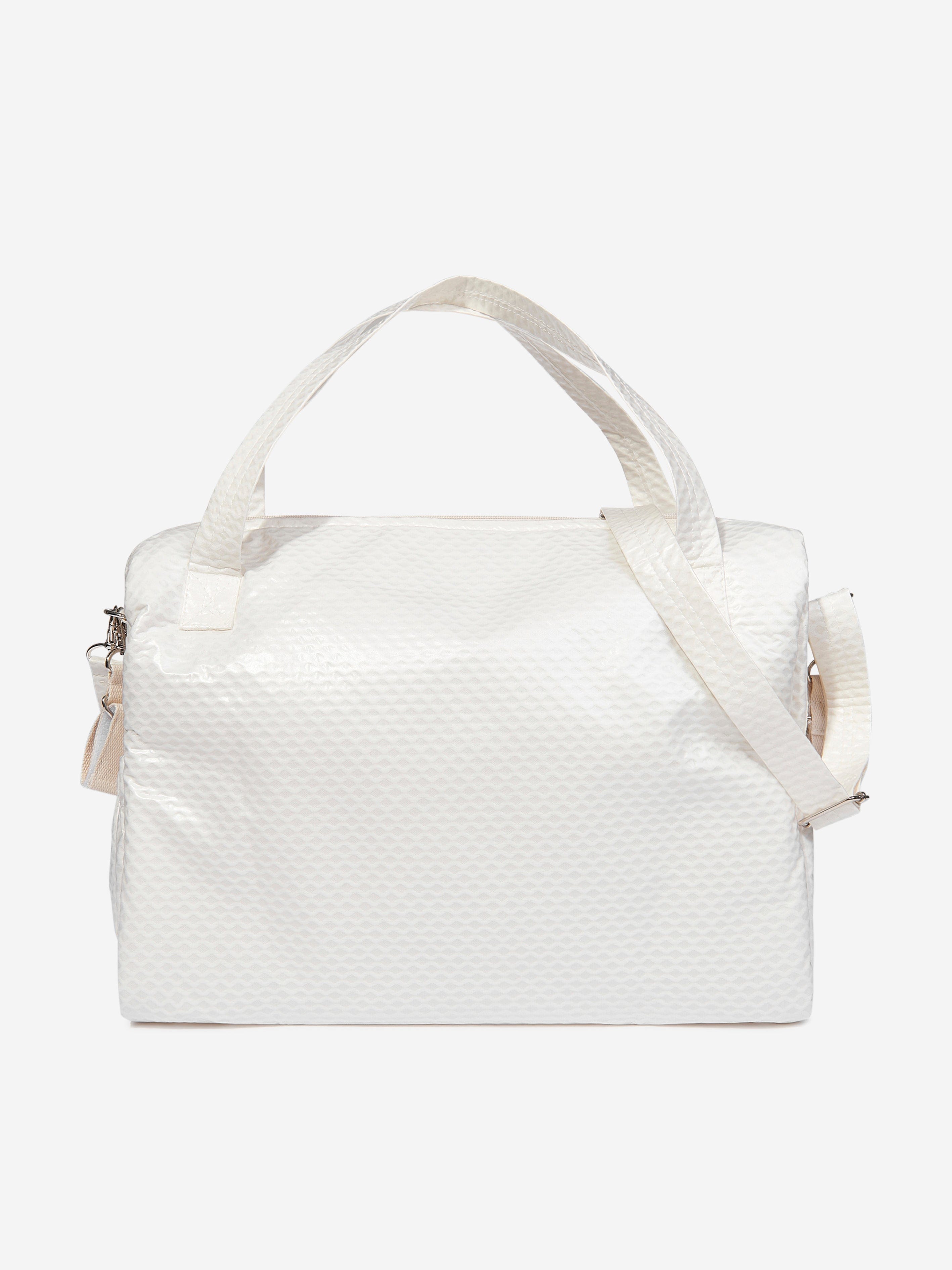 Baby Lace Trim Changing Bag in Ivory (40 cm)