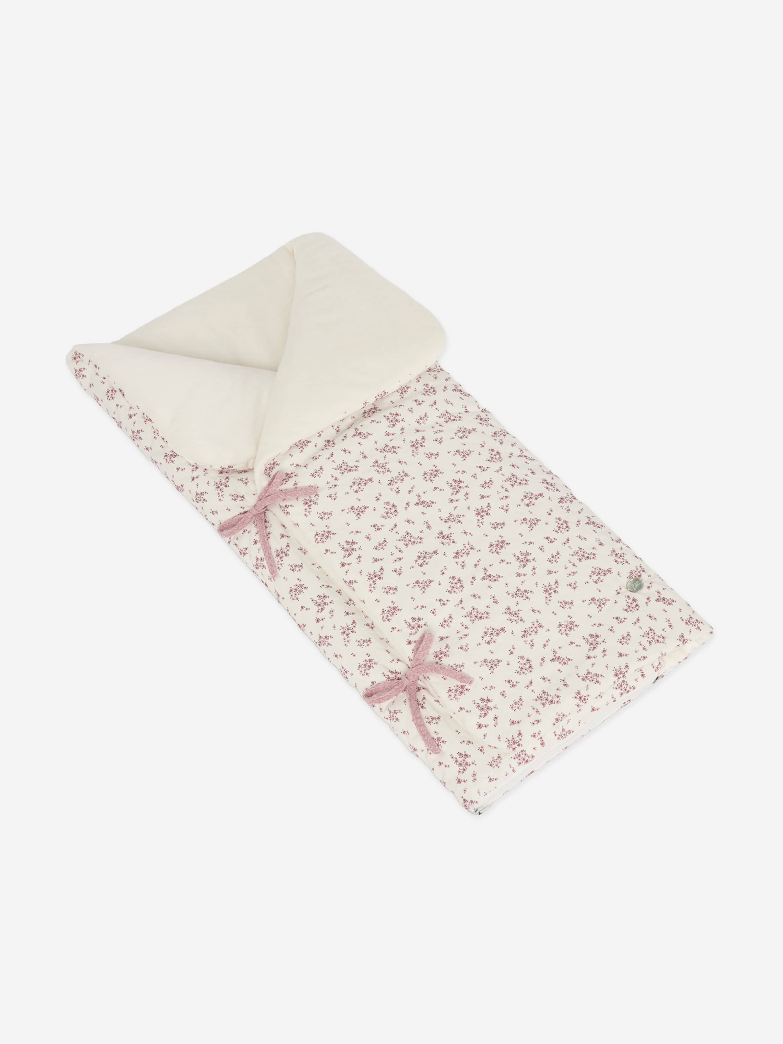 Baby Girls Floral Print Nest in Pink