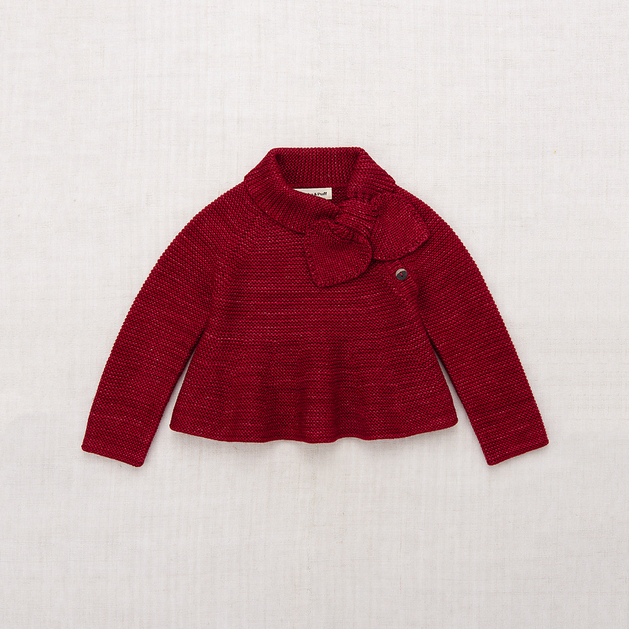 Girls Berry Wool Sweater
