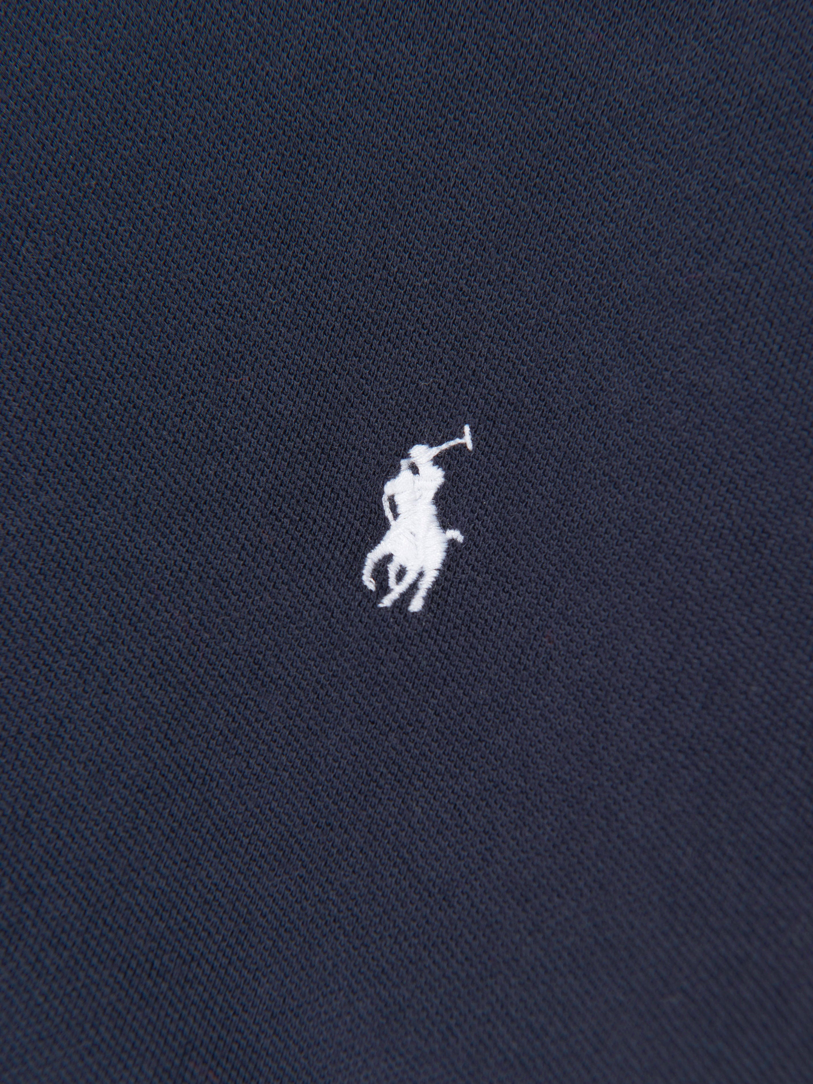 Ralph Lauren Boys Mesh Sport Shirt in Navy