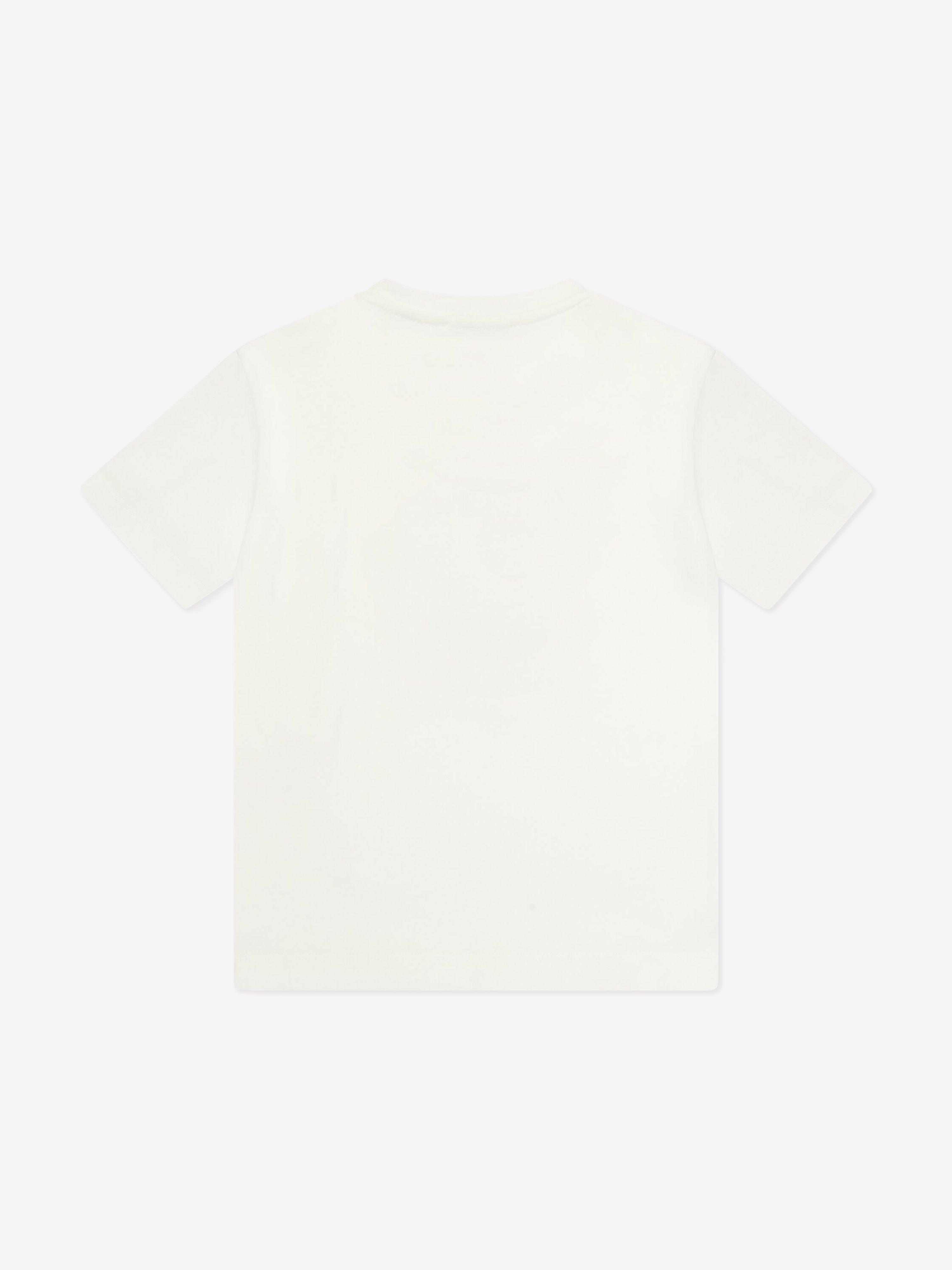 Roberto Cavalli Boys Logo T-Shirt in White