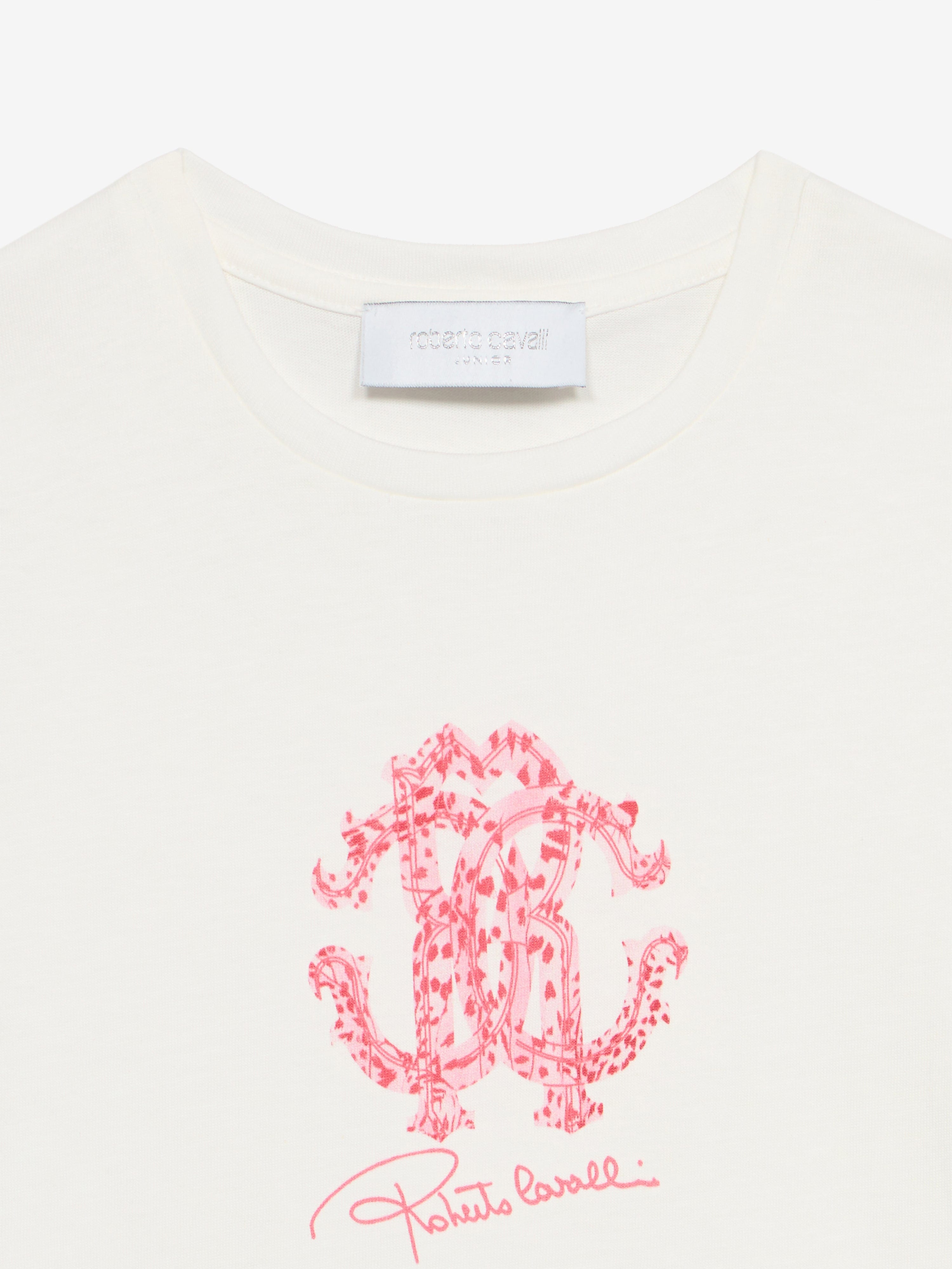 Girls Logo T-Shirt in White