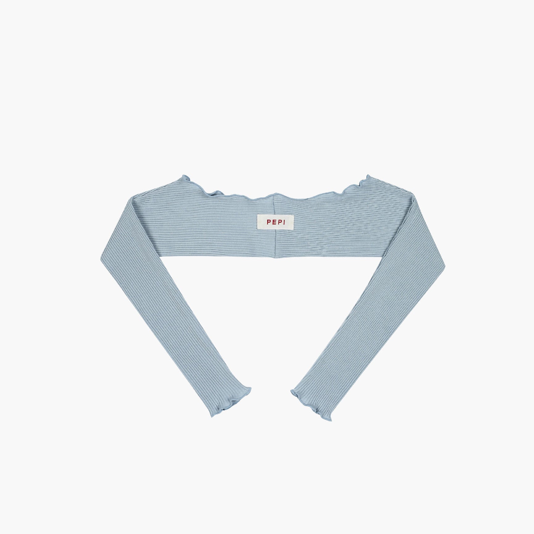 Girls Blue Ballet Shoulder Warmer
