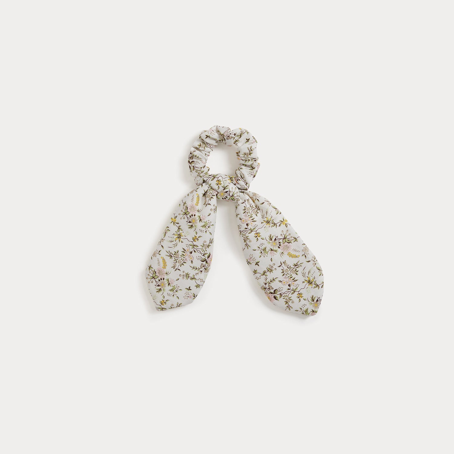 Girls White Floral Hair Ring