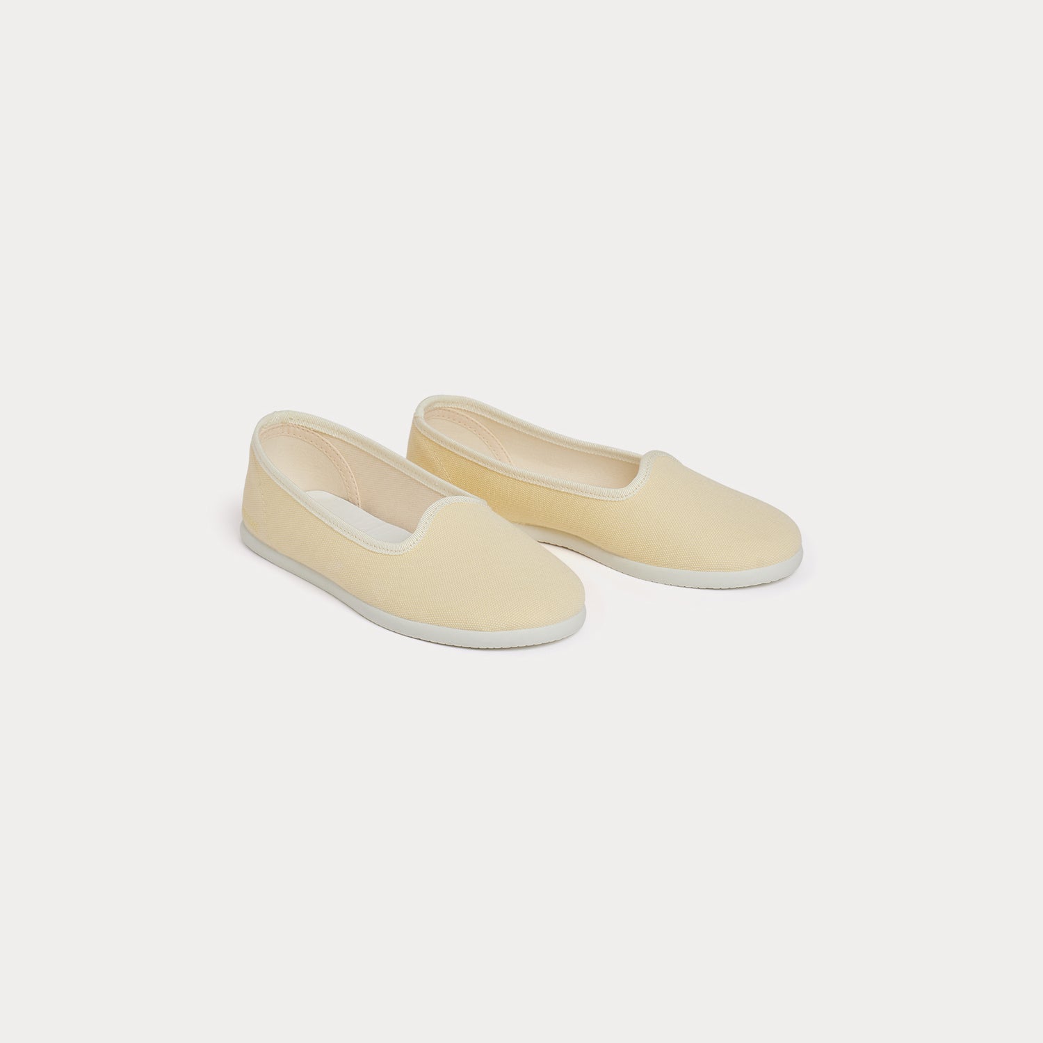 Girls Beige Flat Shoes