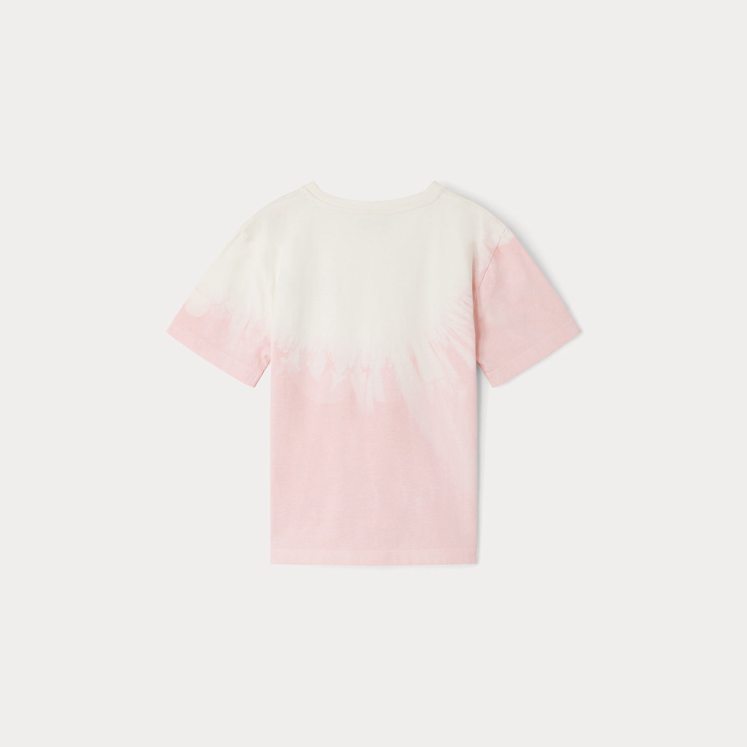 Girls Pink Cotton T-Shirt