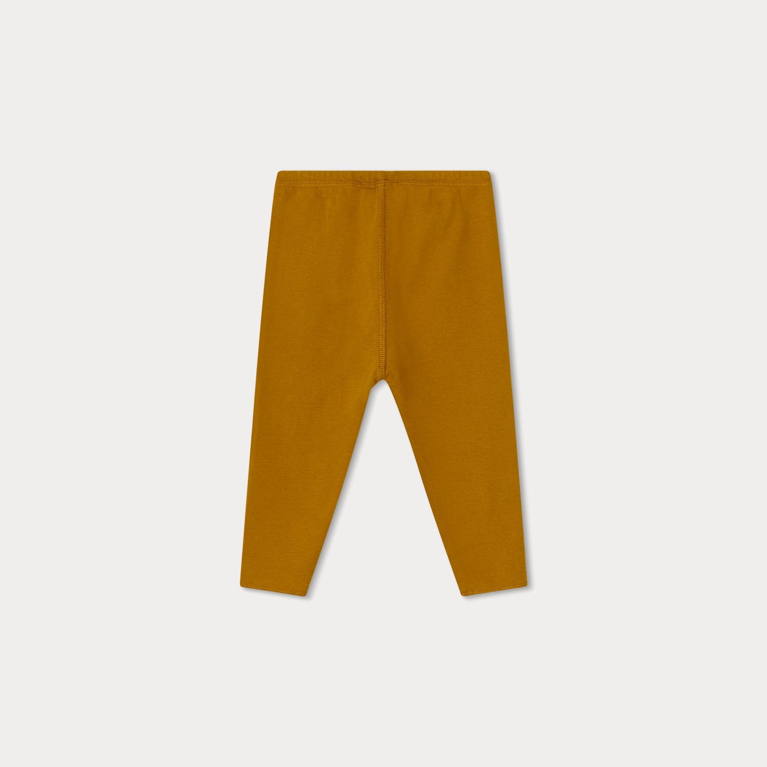 Baby Girls Brown Cotton Leggings