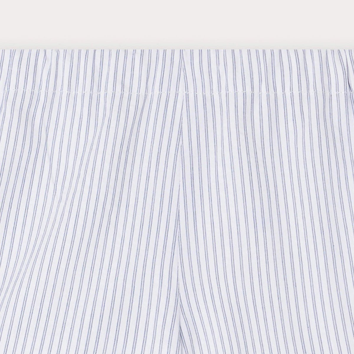 Shorts en coton à rayures bleues pour bébés garçons et bébés filles