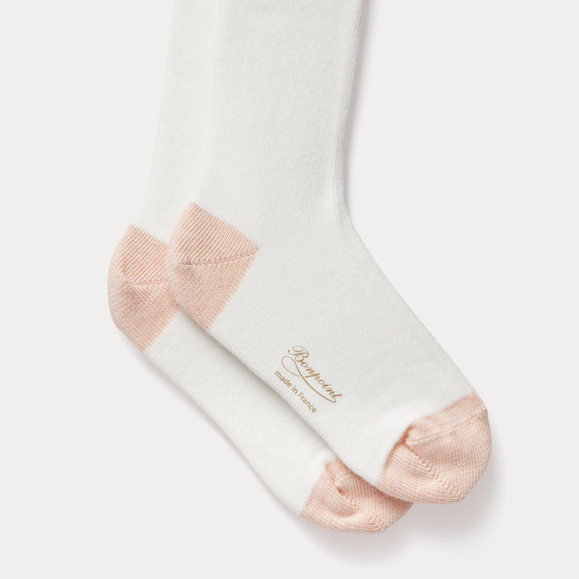 Girls White Cotton Socks