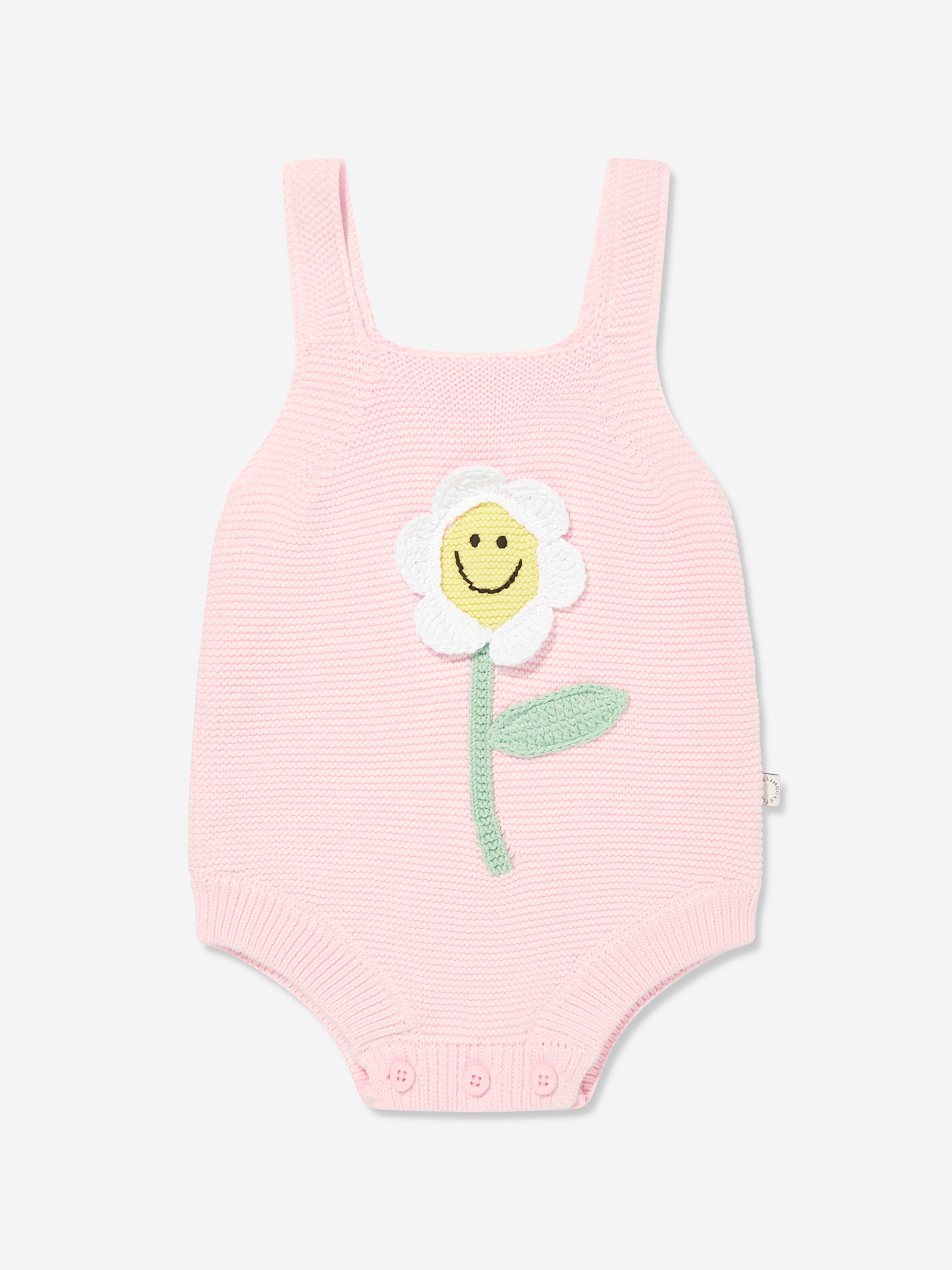 Baby Girls Daisy Bodysuit in Pink