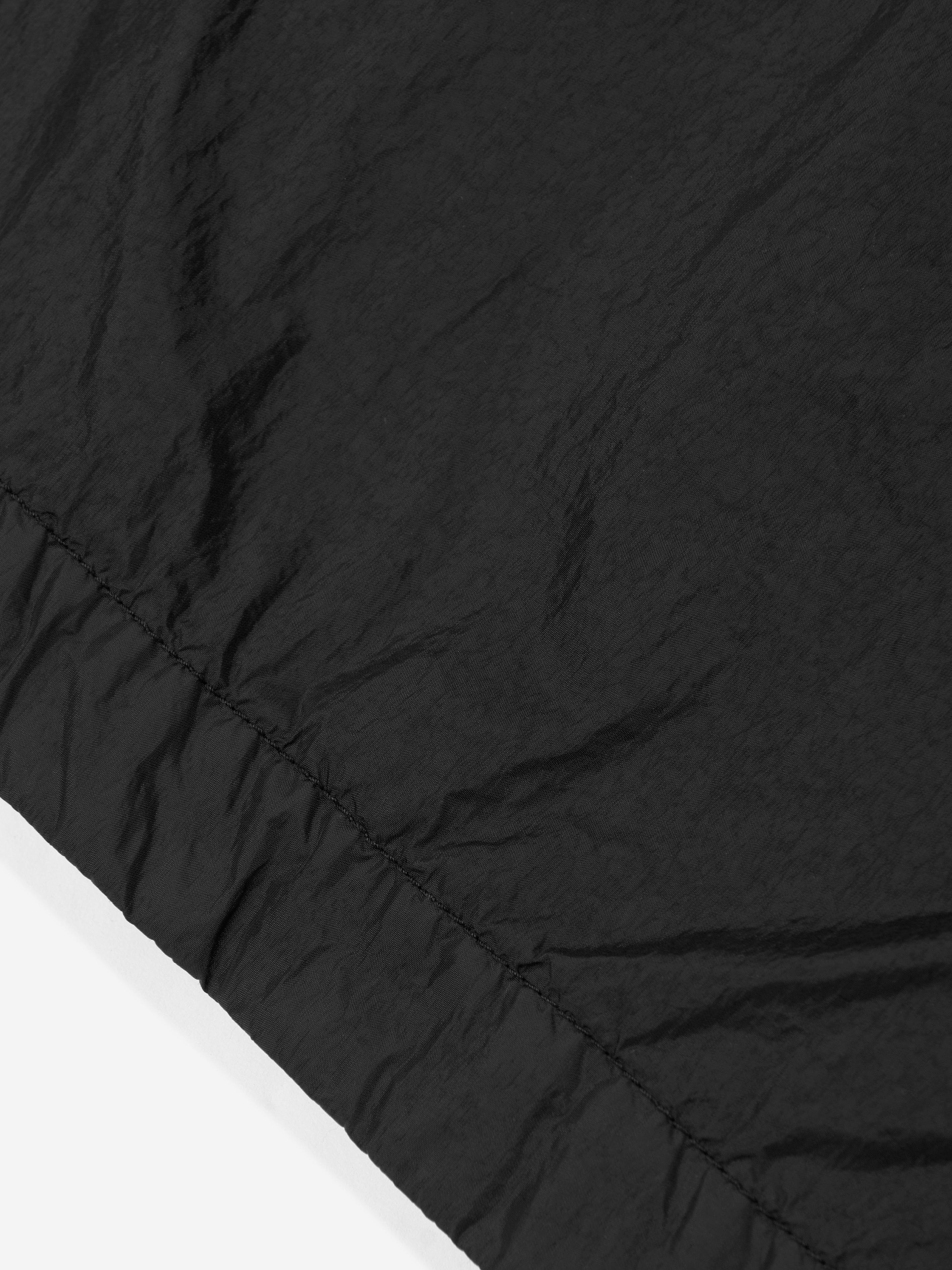 Boys Hooded Zip Up Jacket in Black