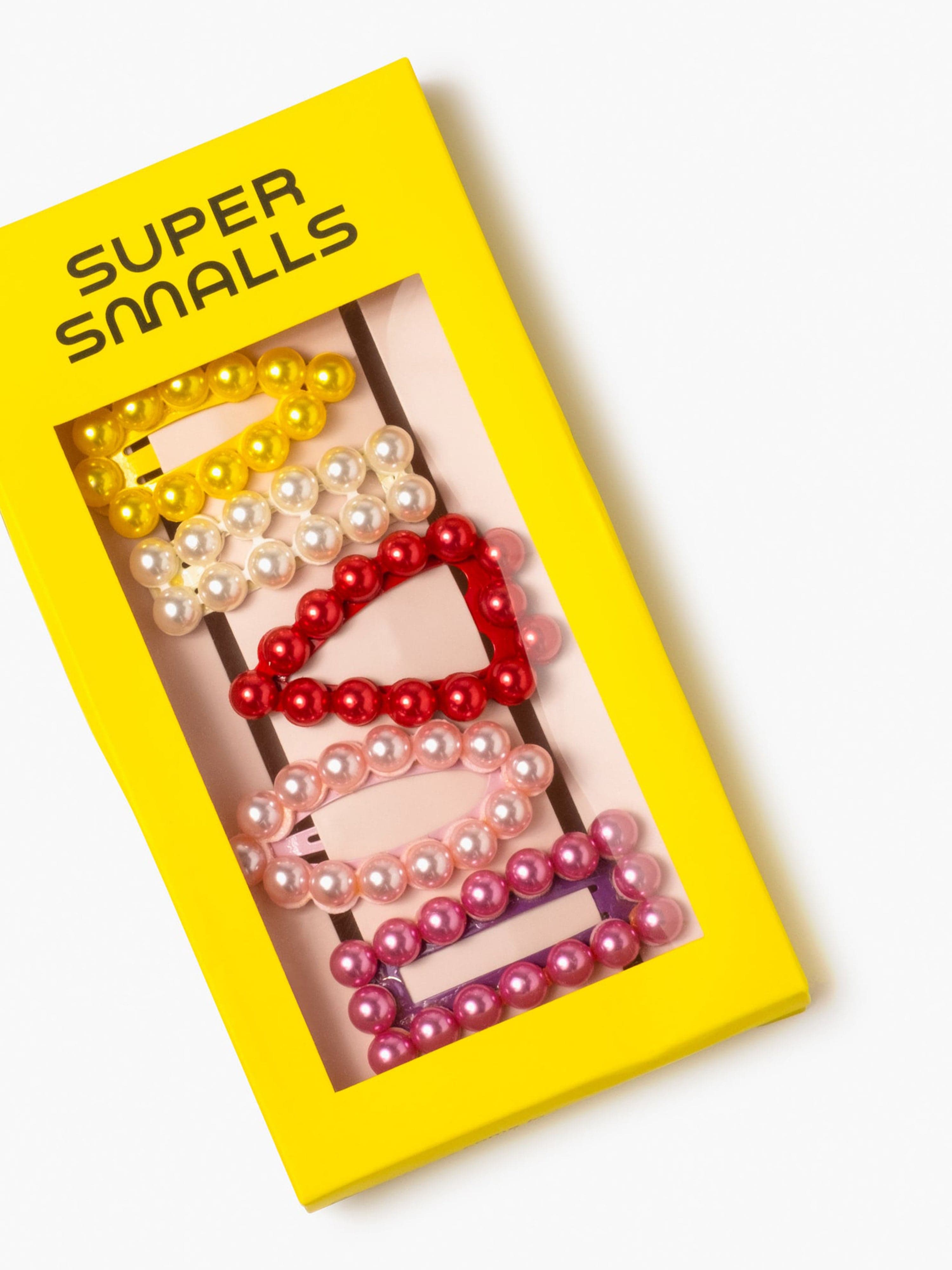 Super Smalls Girls Chit Chat Pearl Snap Clips in Multicolour