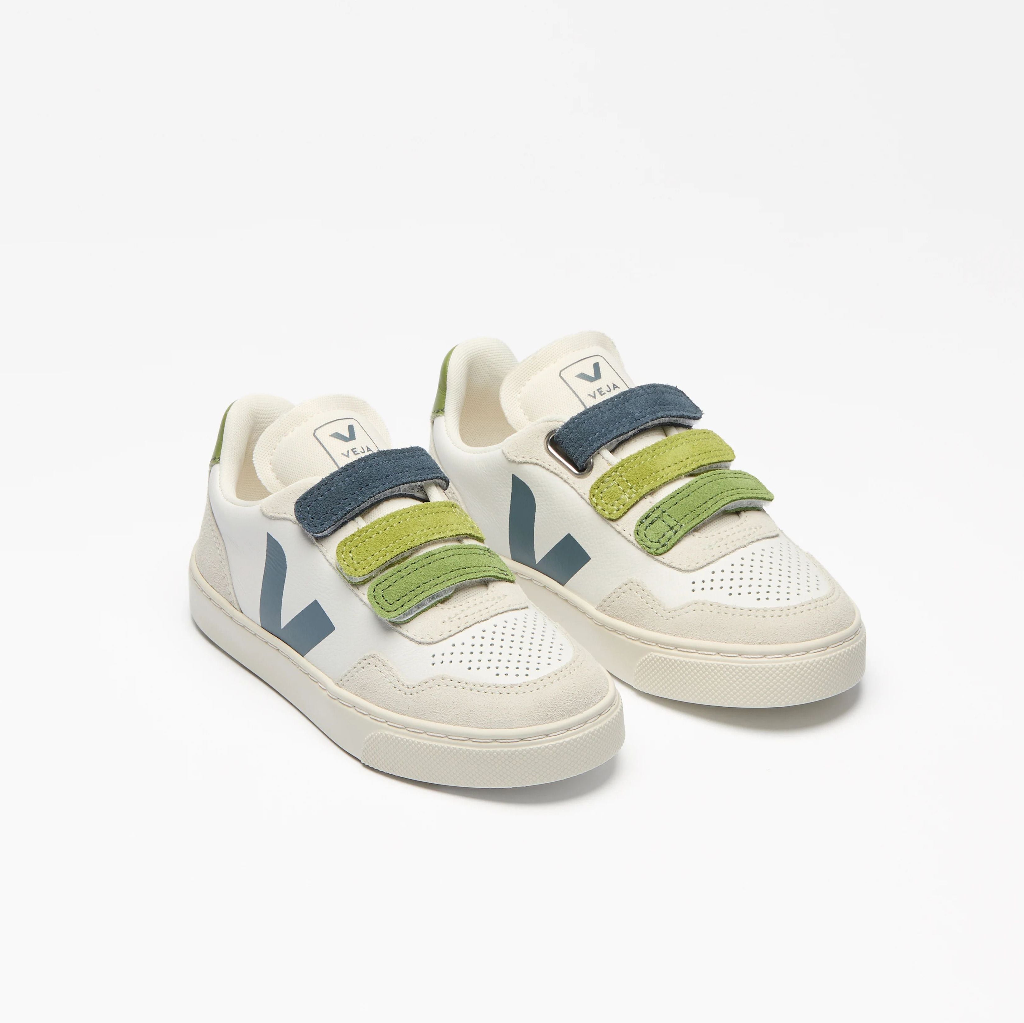 Boys & Girls Green"Small V-90"Shoes
