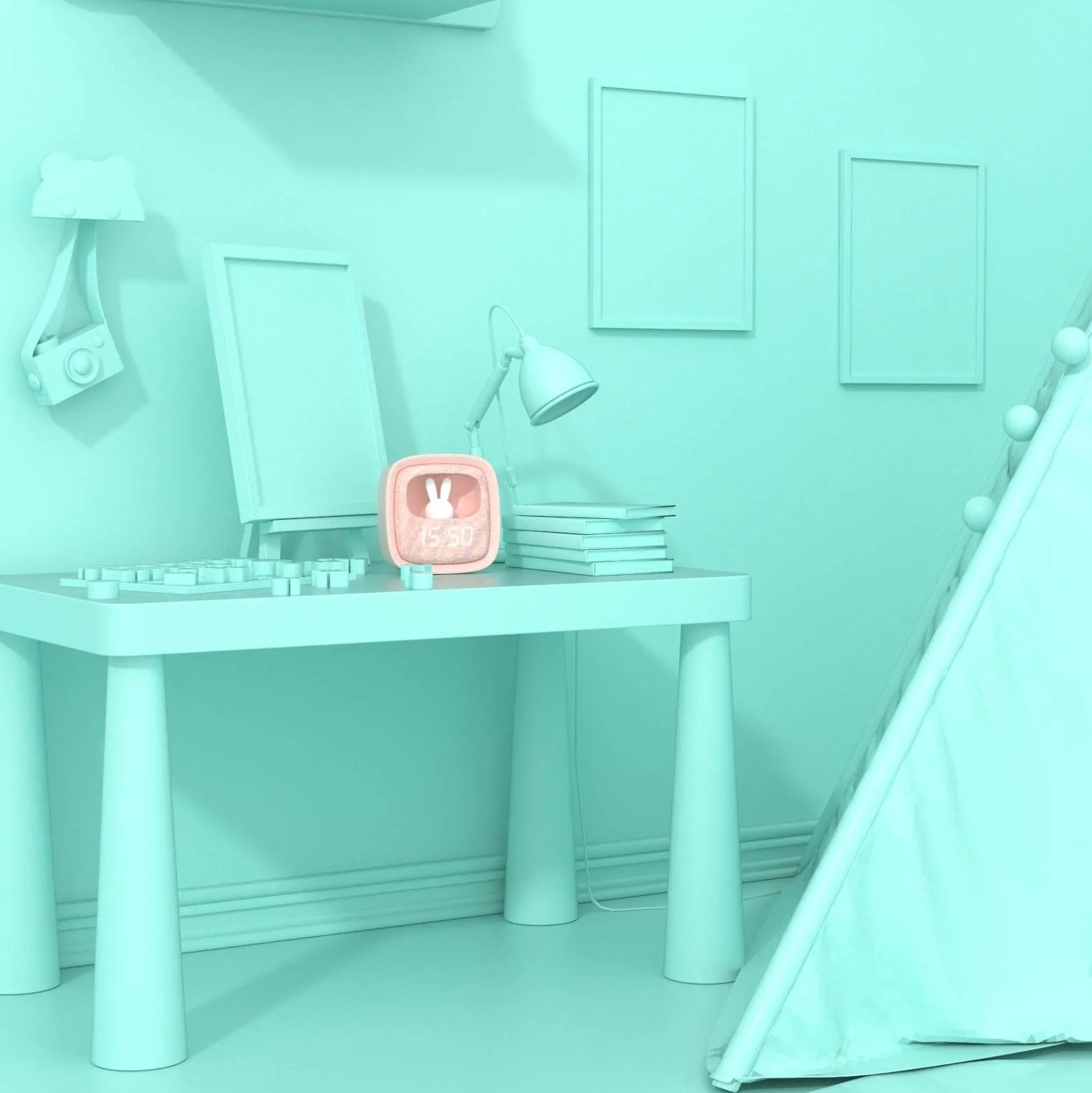 Rose Pink Billy Clock