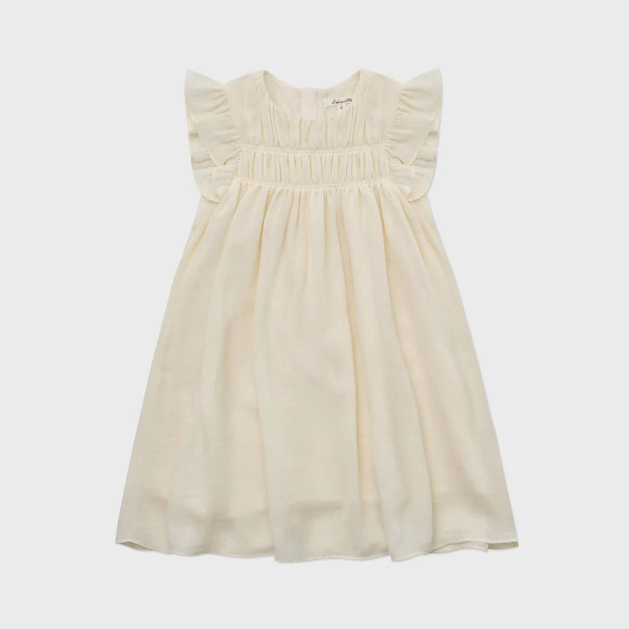 Girls Cream Dress