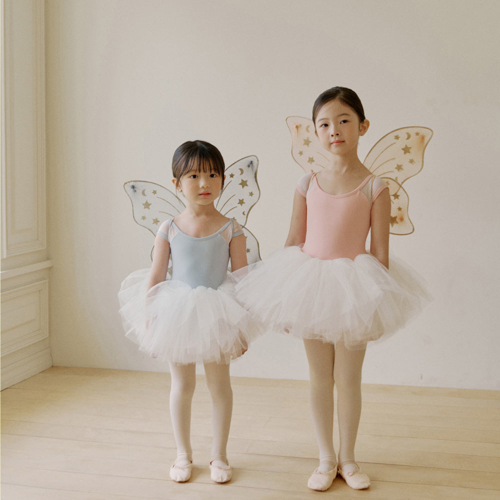 Girls Blue Ballet Tutu Skirt