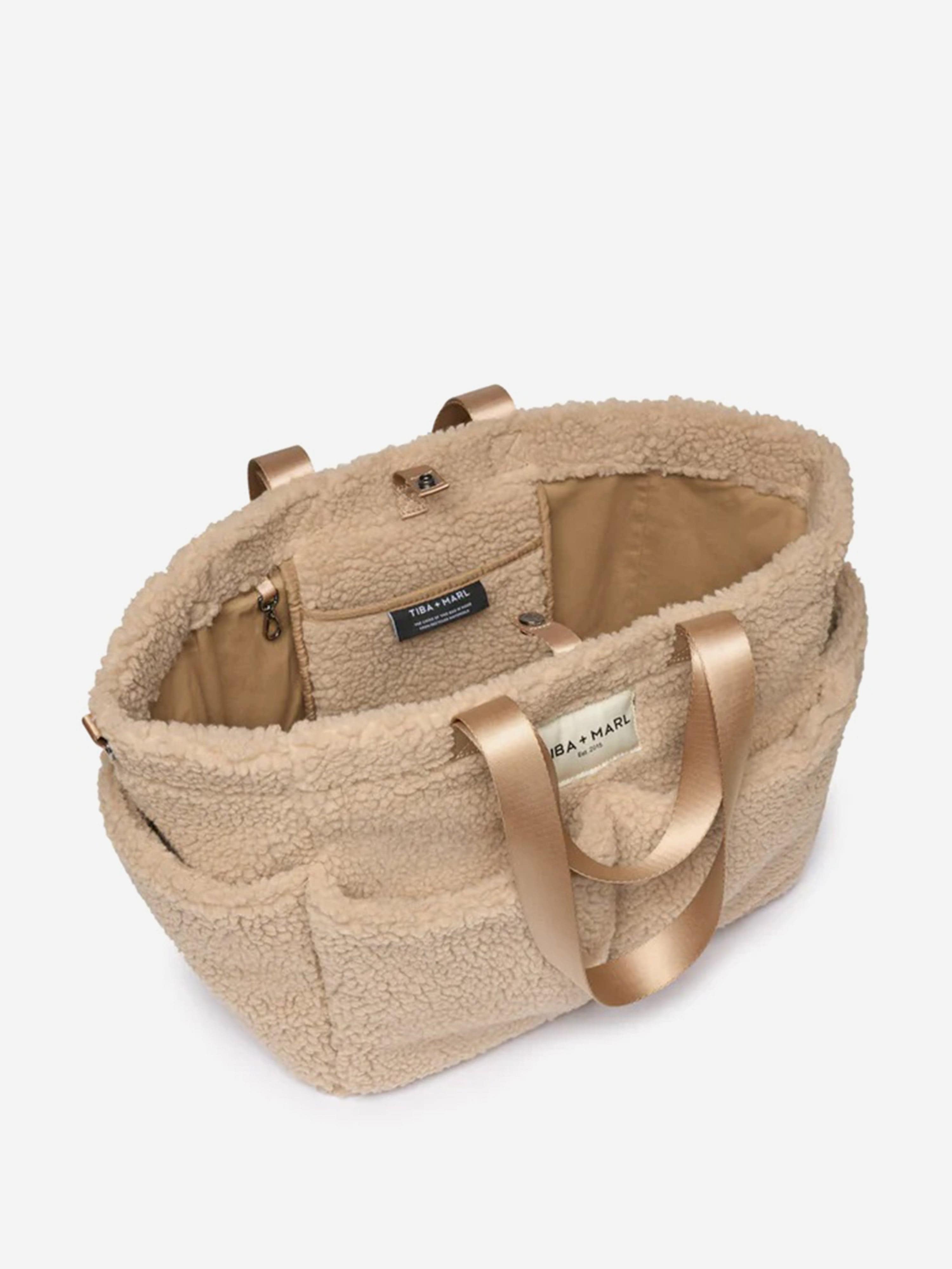 Baby The Tote Borg Fleece in Beige (30cm)