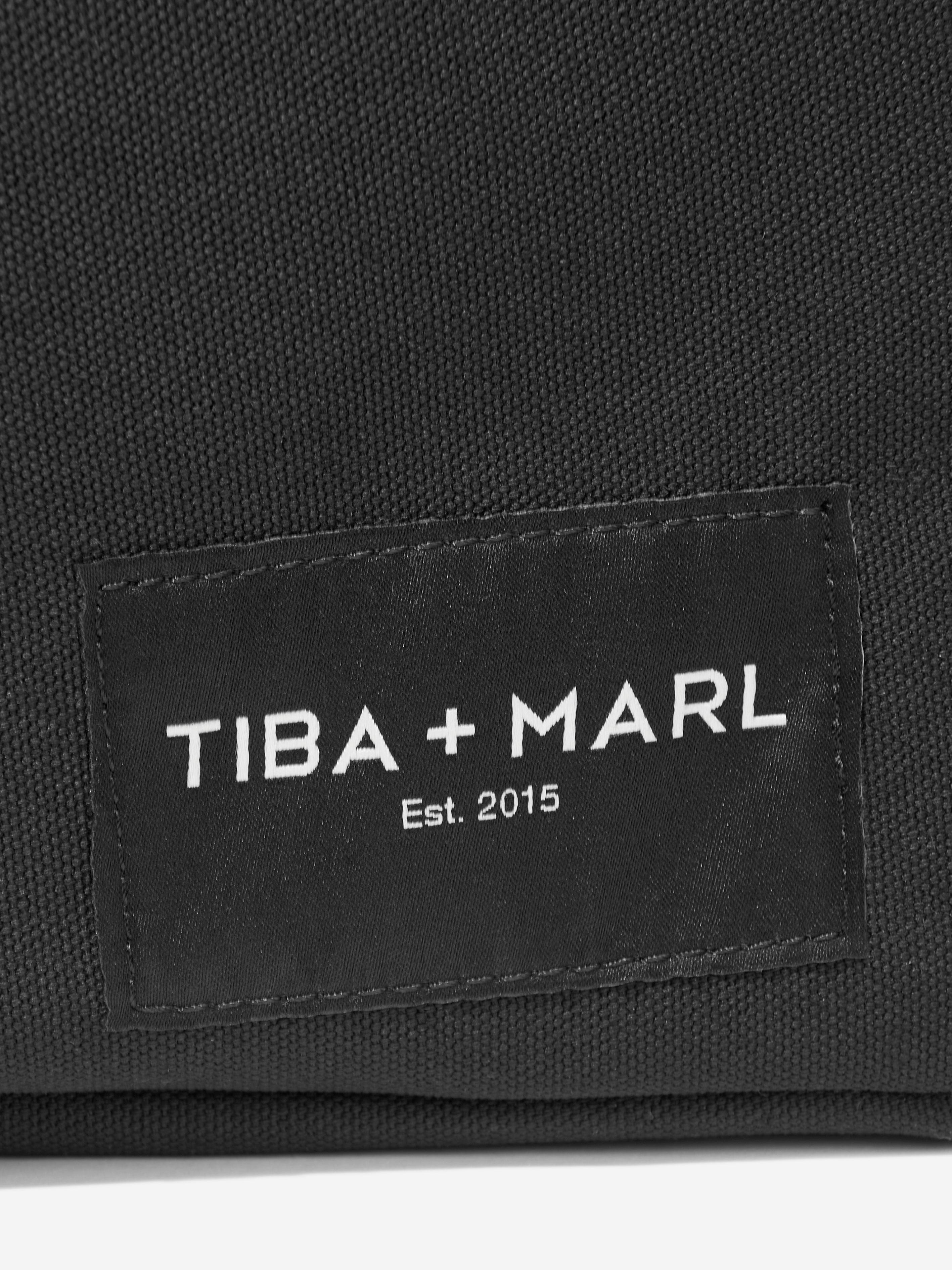 Tiba + Marl Baby The Canvas Organiser Caddy in Black (26cm)