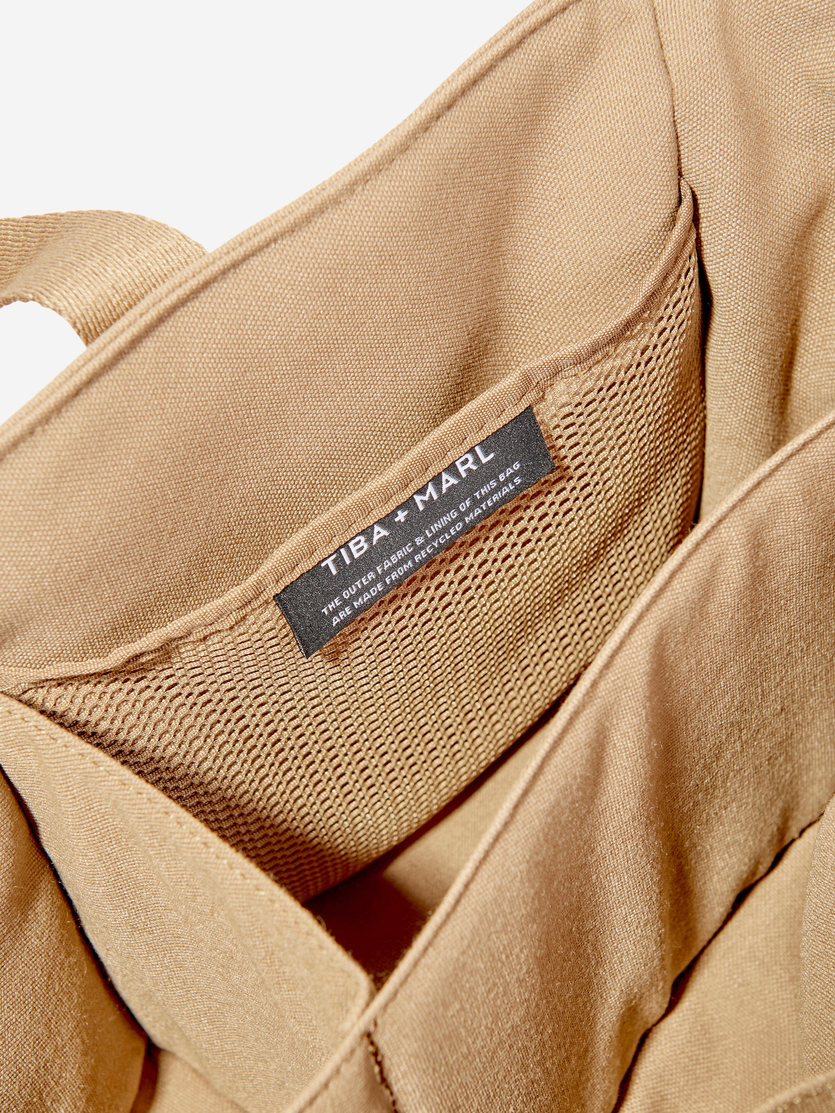Tiba + Marl Baby The Caddy Borg Fleece in Beige (26cm)