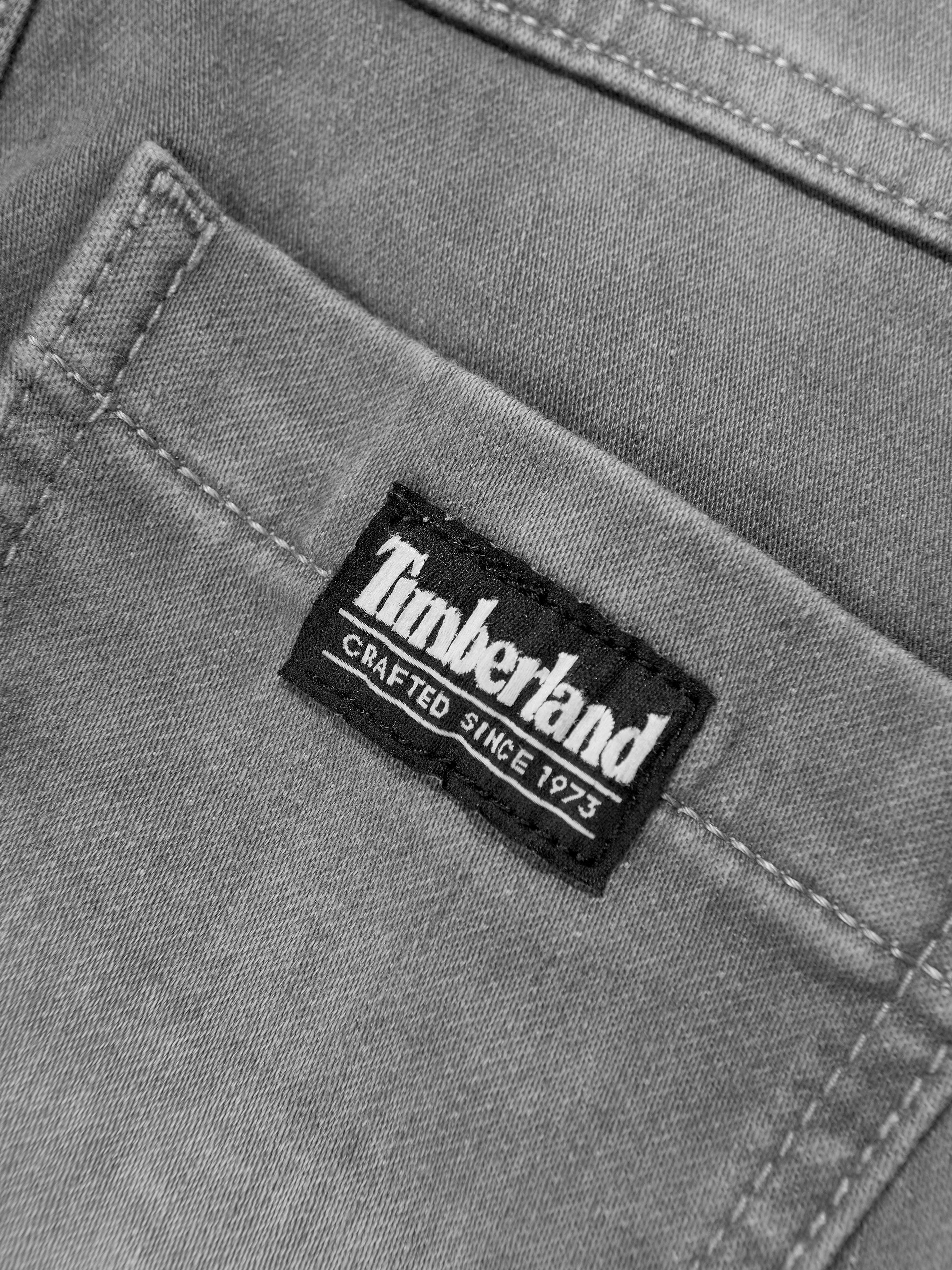 Timberland Boys Slim Fit Jeans in Grey