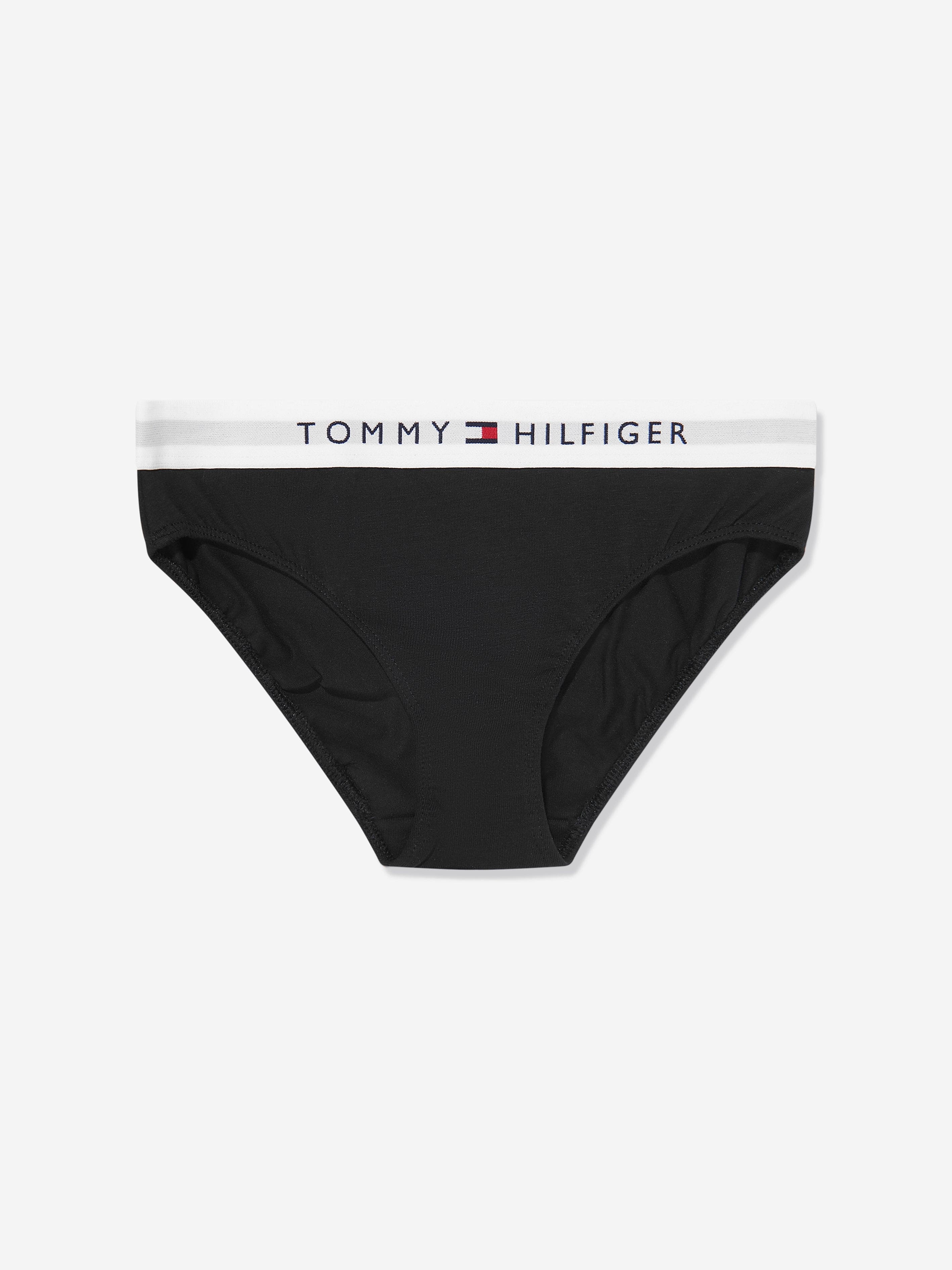 Tommy Hilfiger Girls 2 Pack Bikini Briefs Set in White