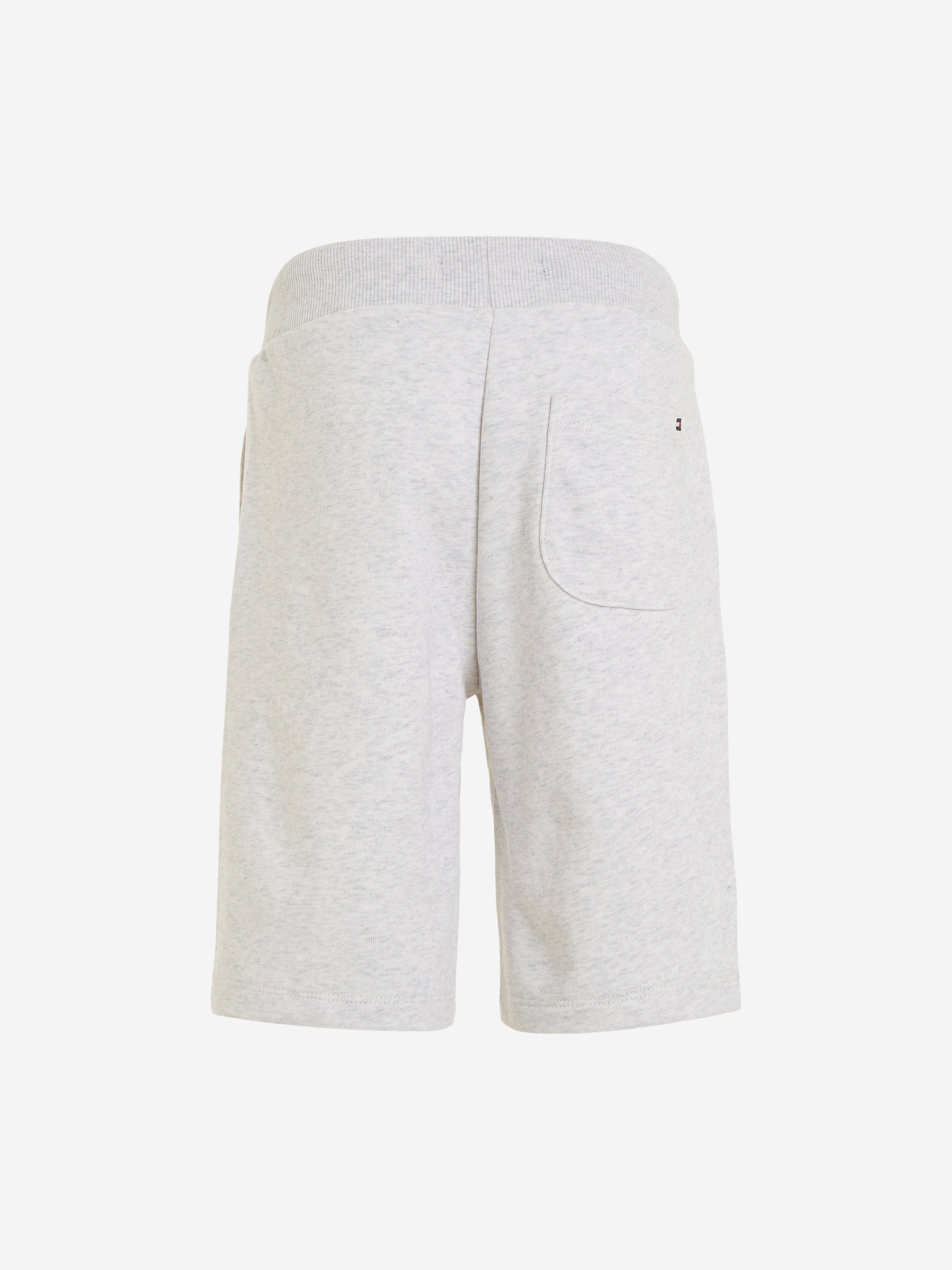 Tommy Hilfiger Boys Logo Script Shorts in Ivory