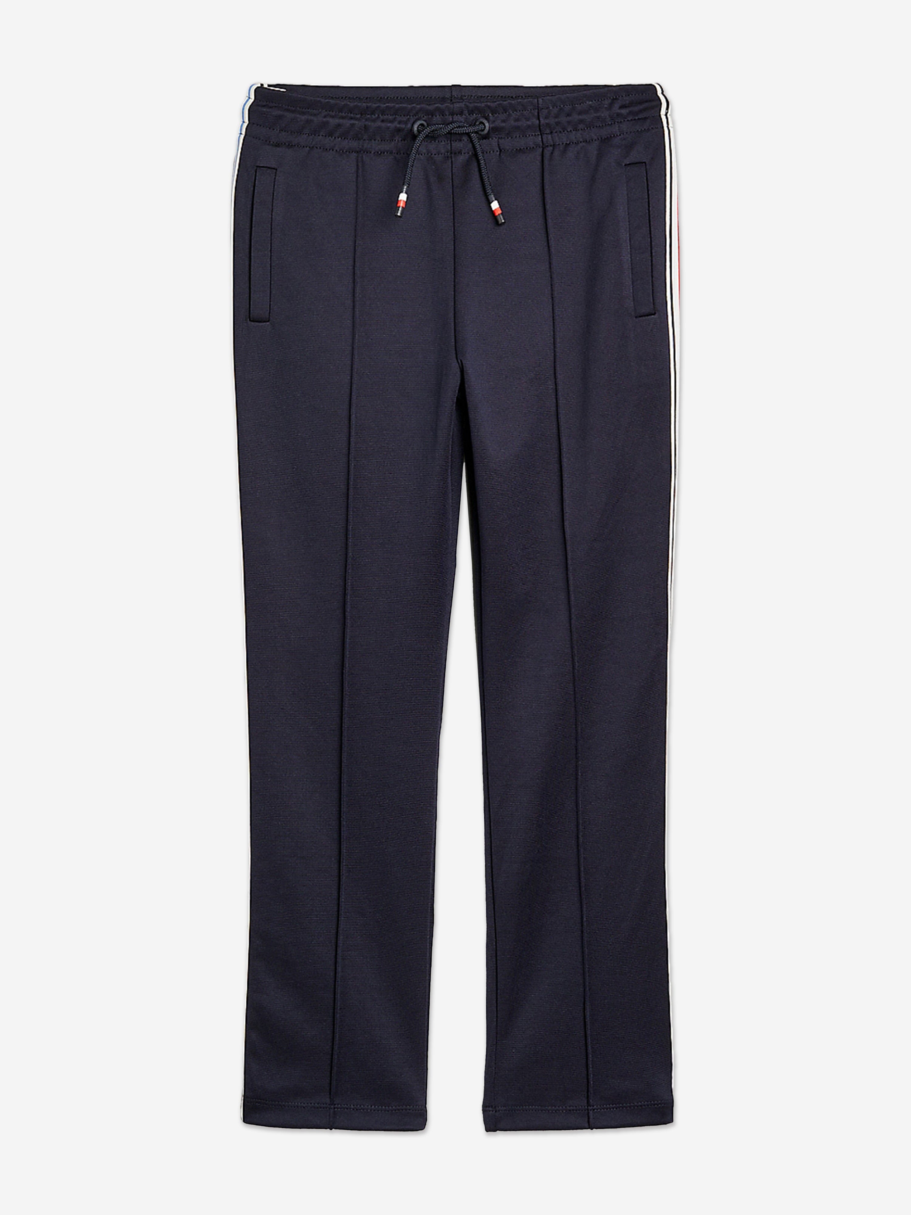 Tommy Hilfiger Kids Stripe Tape Track Sweatpants in Navy