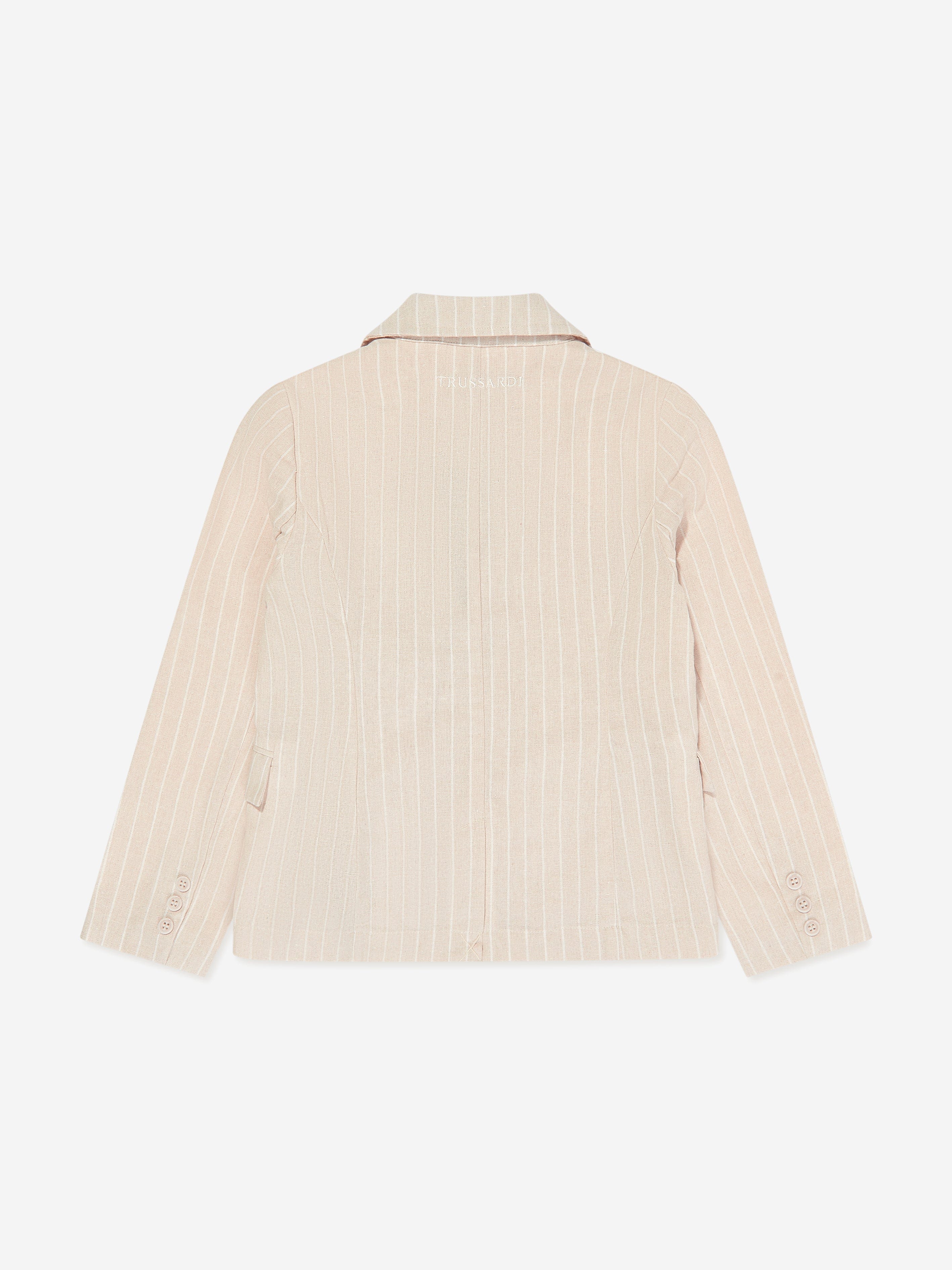 Trussardi Boys Sokel Blazer in Beige