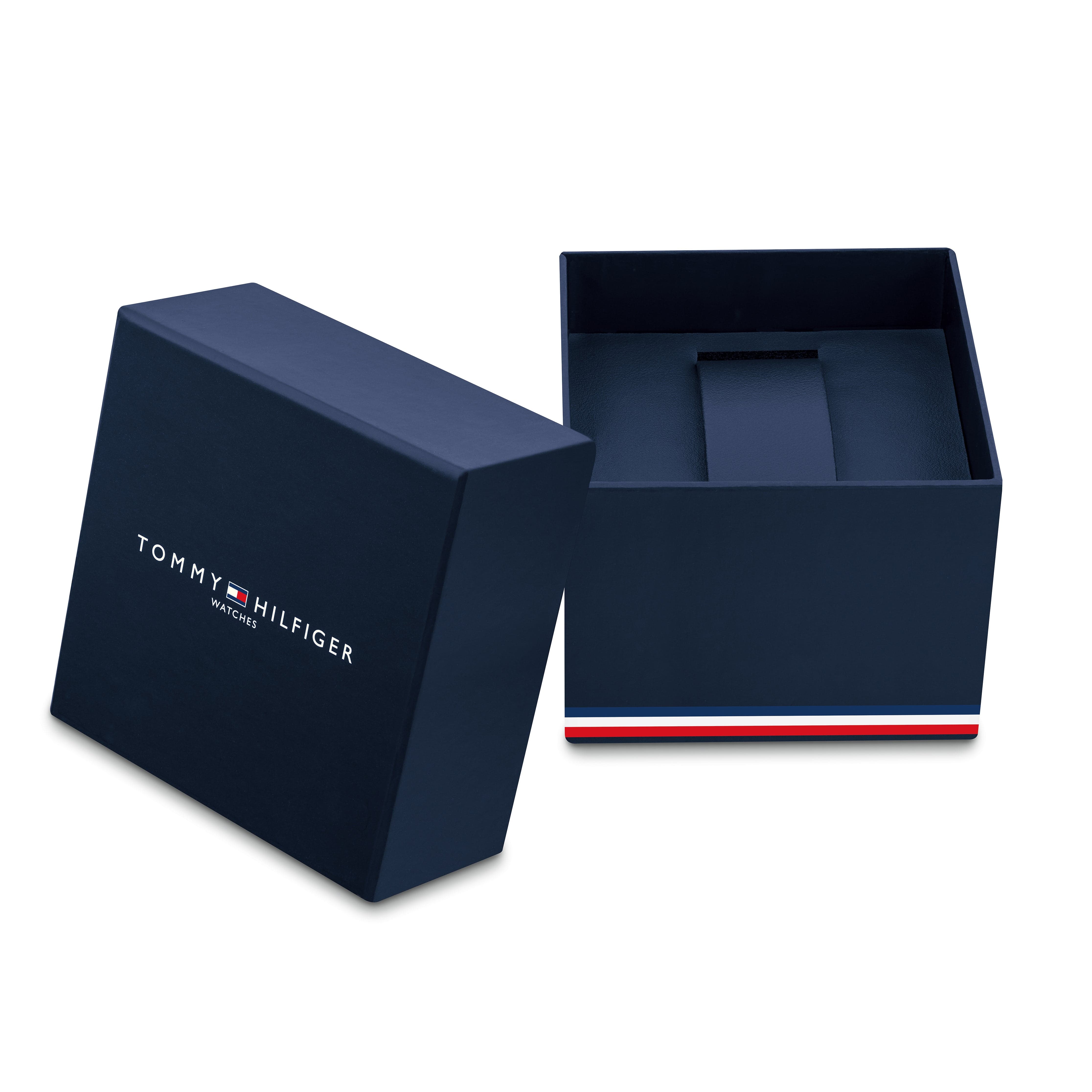 Tommy Hilfiger Boys Logo Strap watch in Red (34mm)