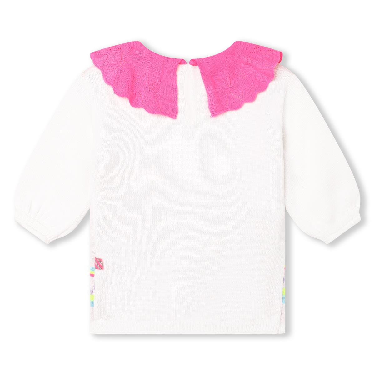 Baby Girls White Ruffled Dress