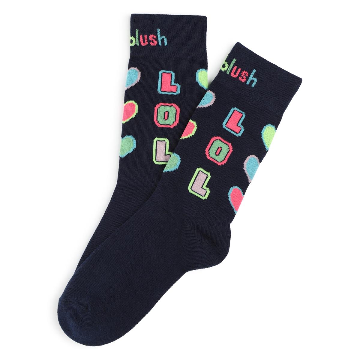 Girls Blue Socks