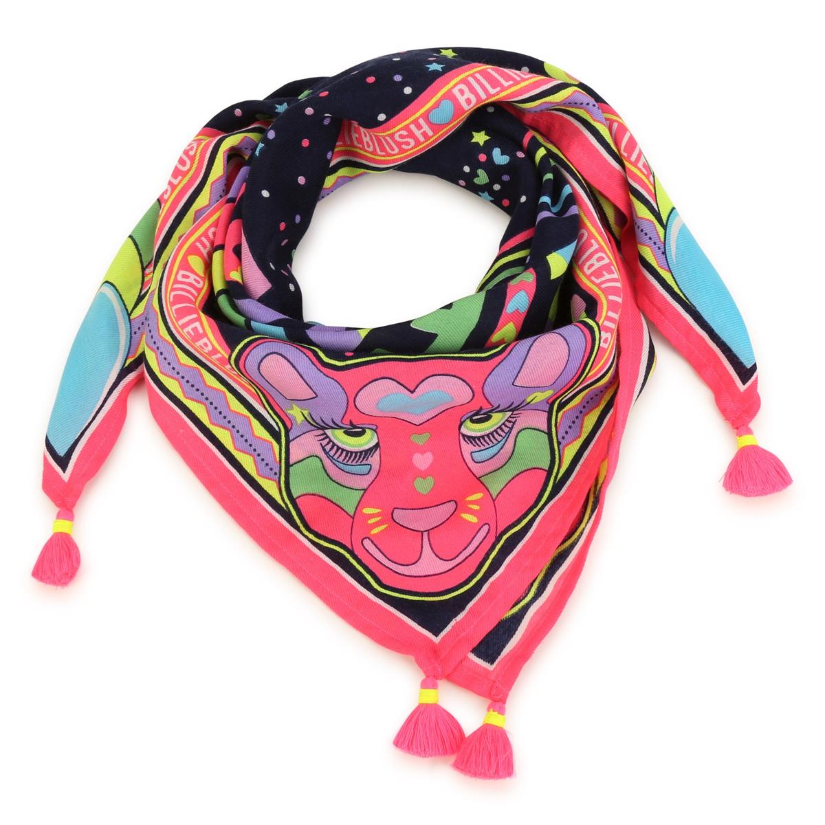 Girls Pink Scarf (65x65cm)