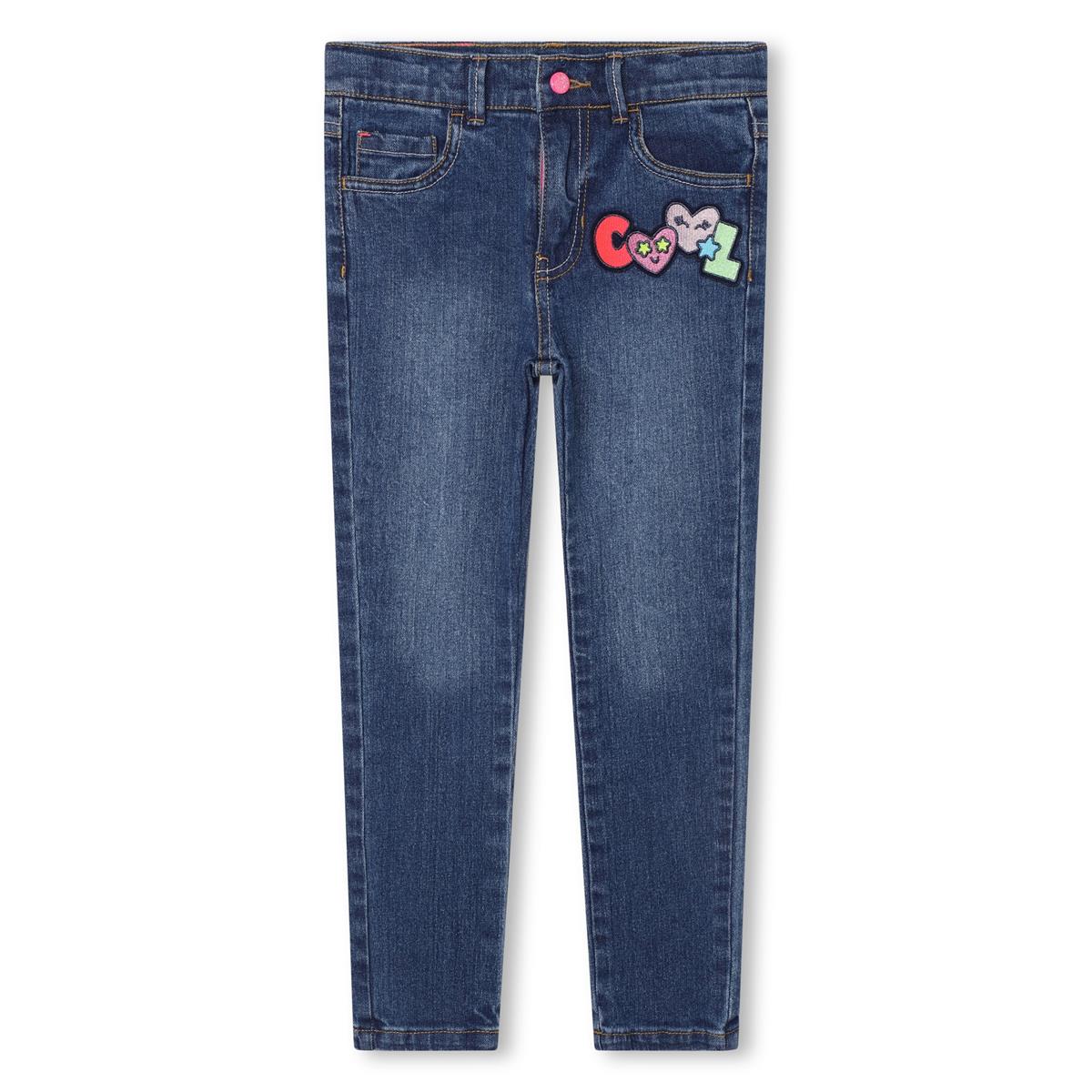 Girls Blue Denim Trousers