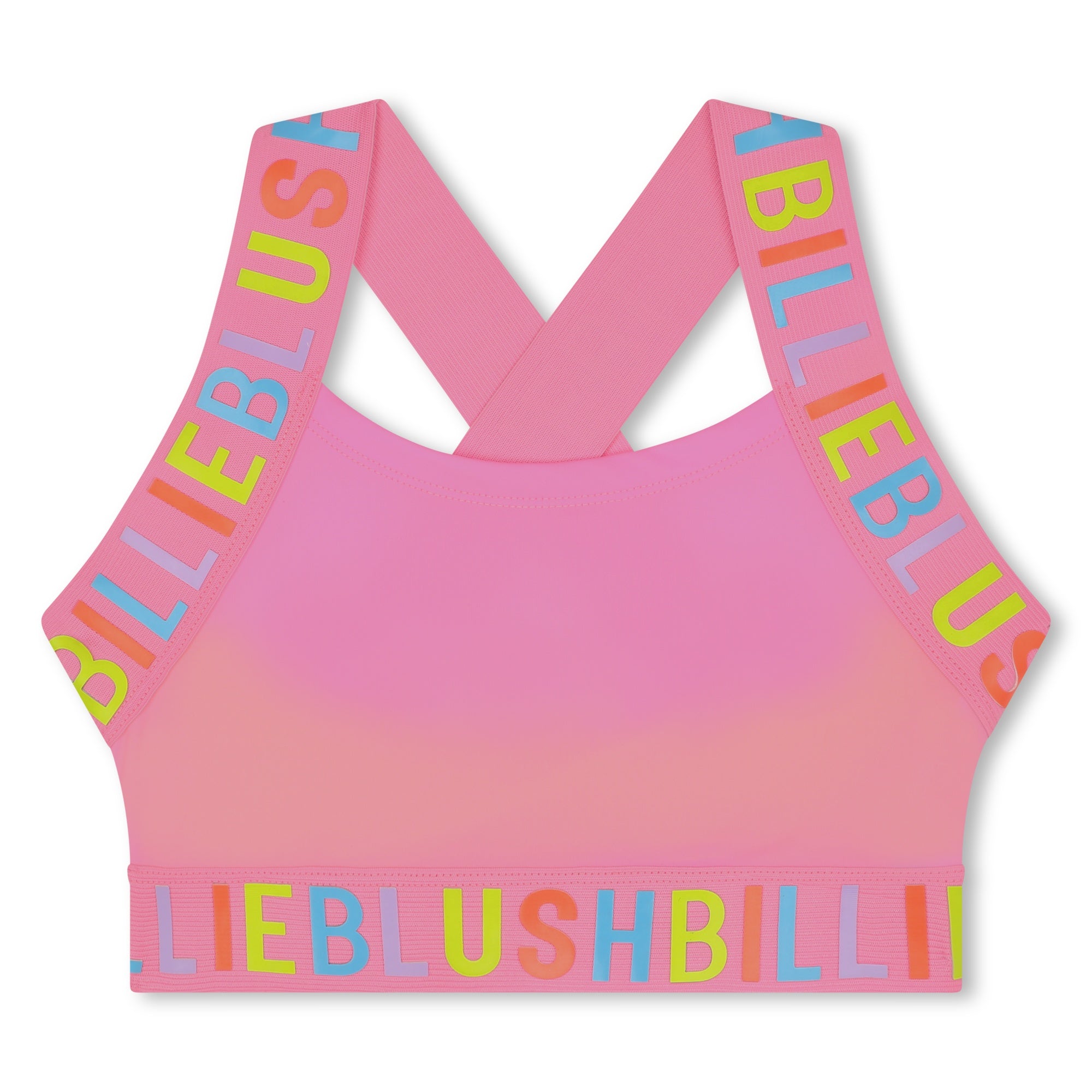 Girls Pink Logo Vest