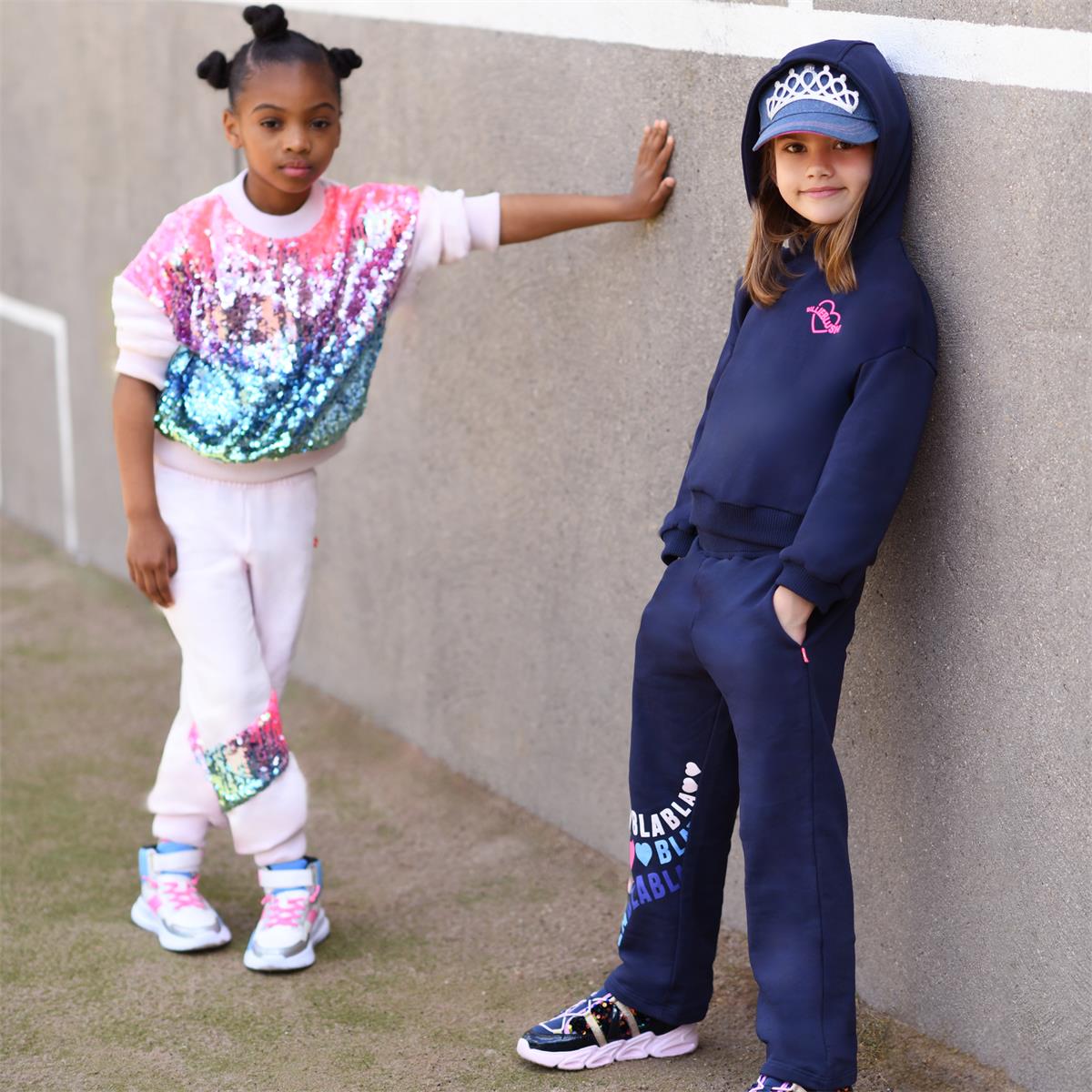 Girls Pink Cotton Trousers