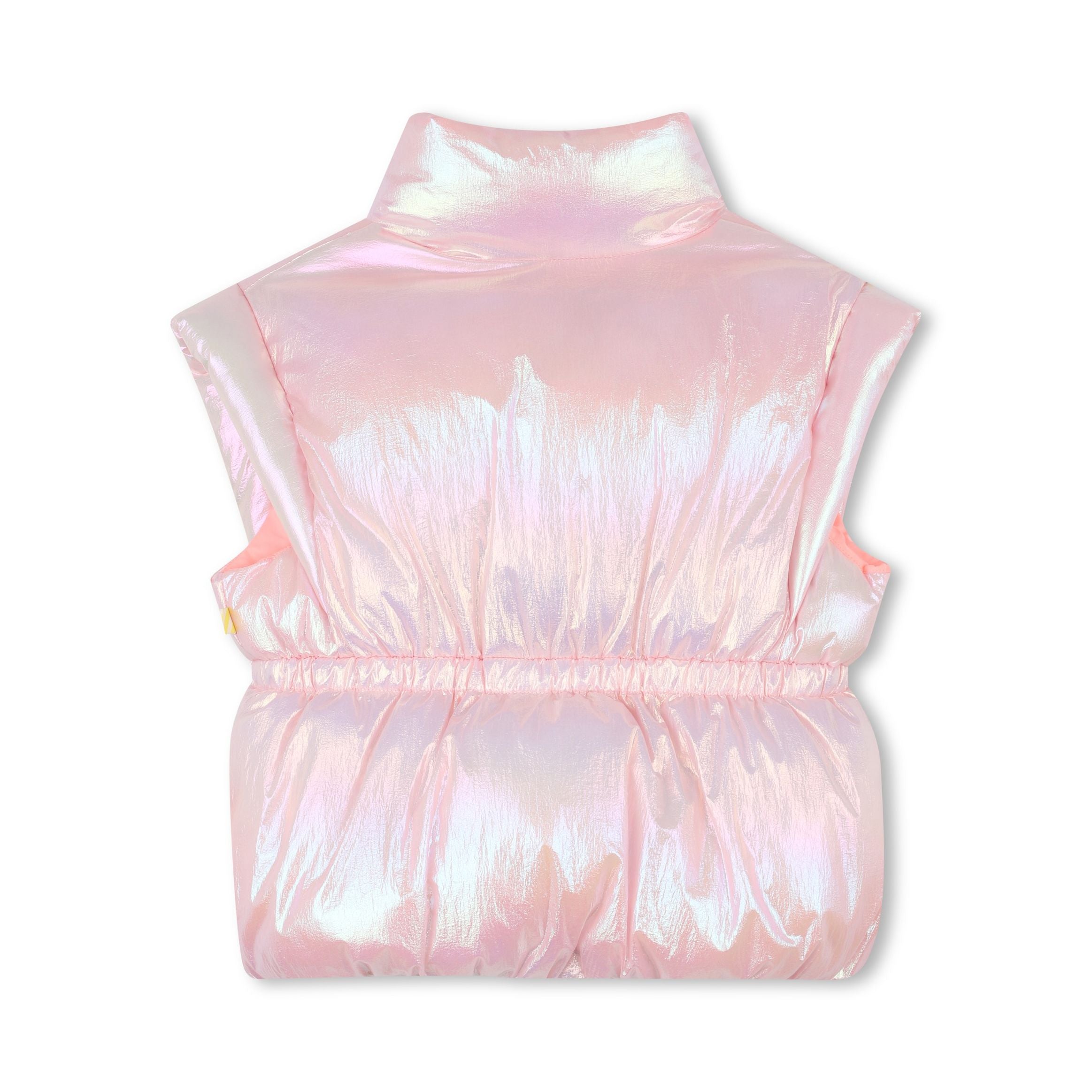 Girls Pale Pink Padded Gilet