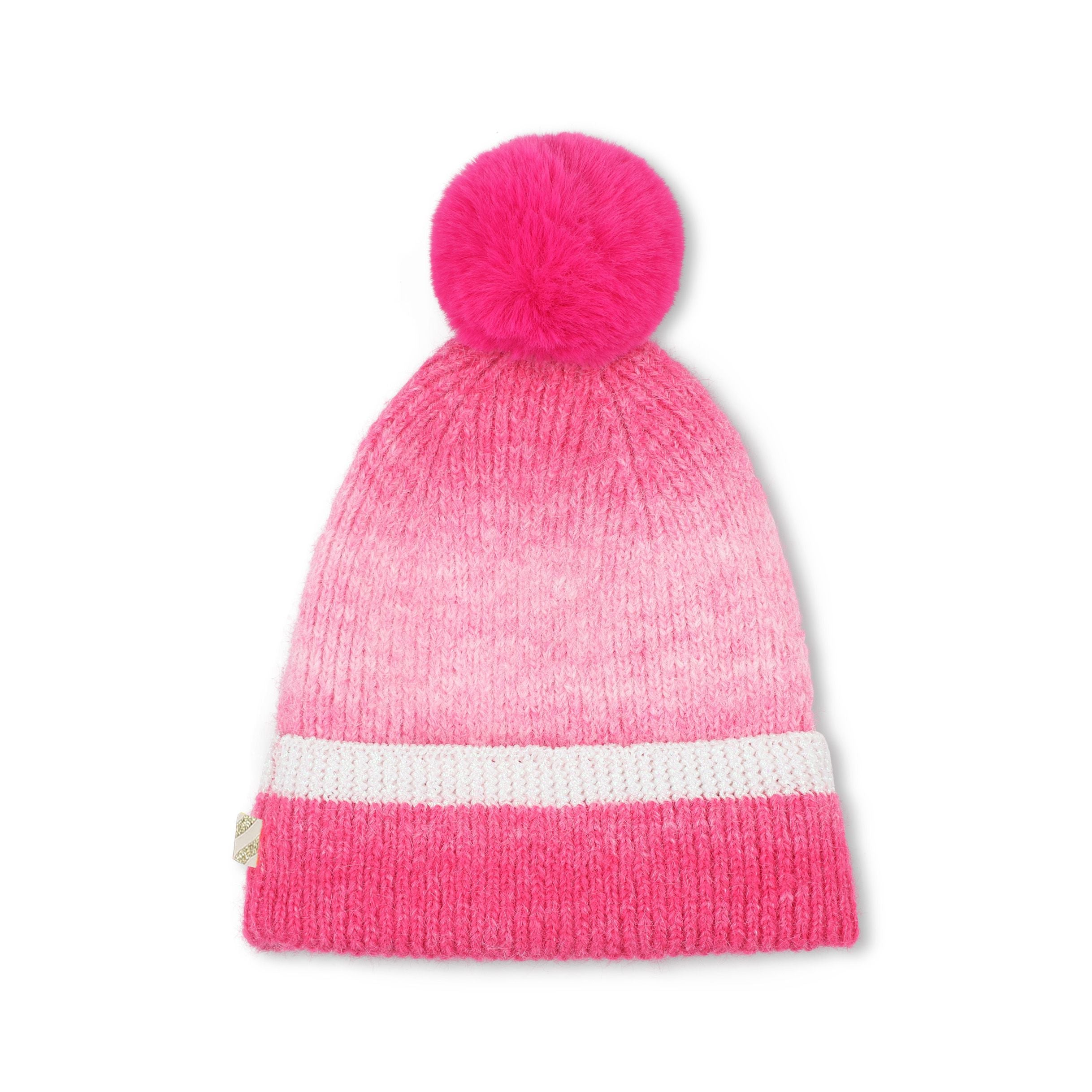 Girls Pink Knit Hat