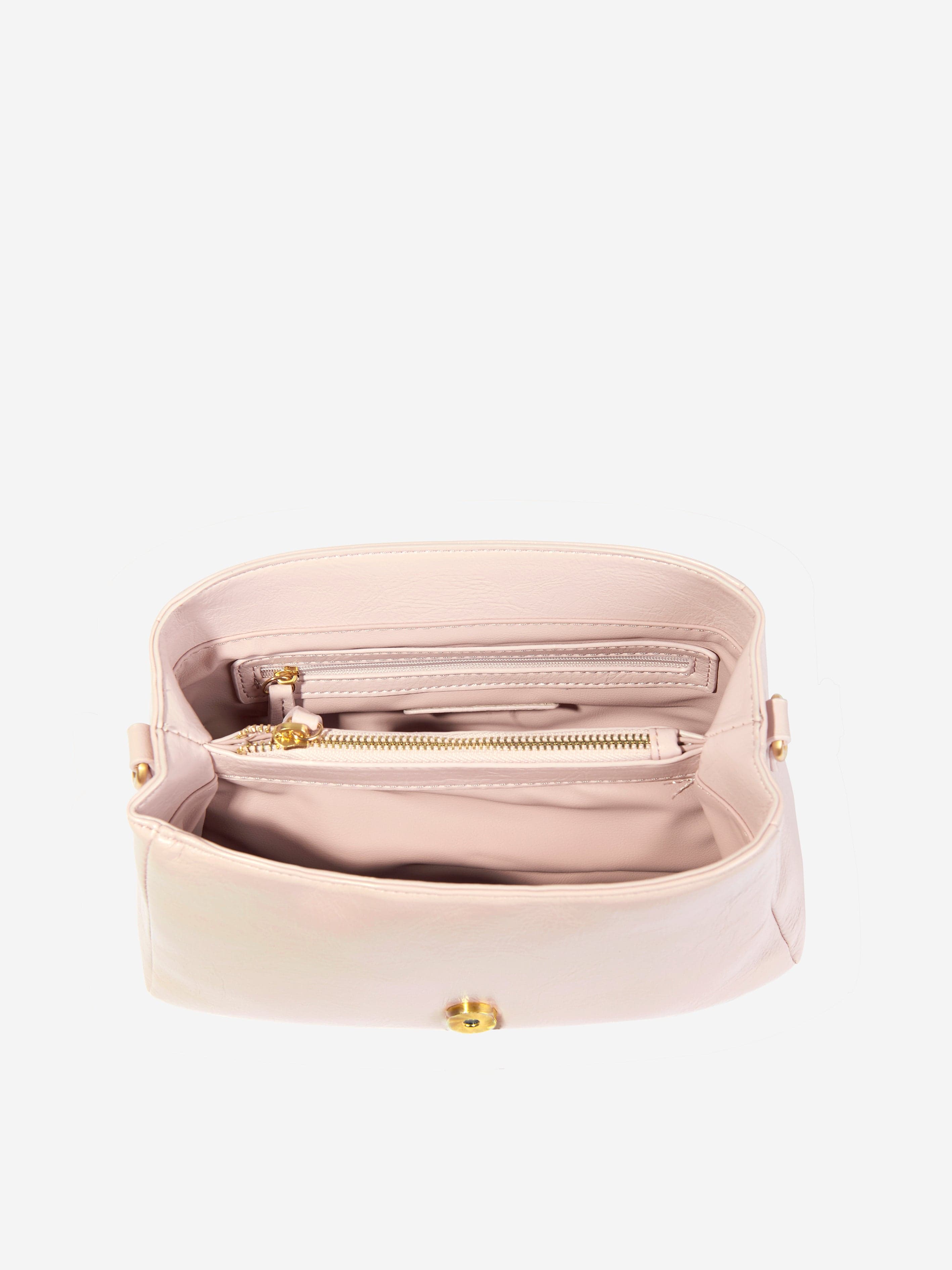 Girls Moni Flap Bag in Pink (24cm)