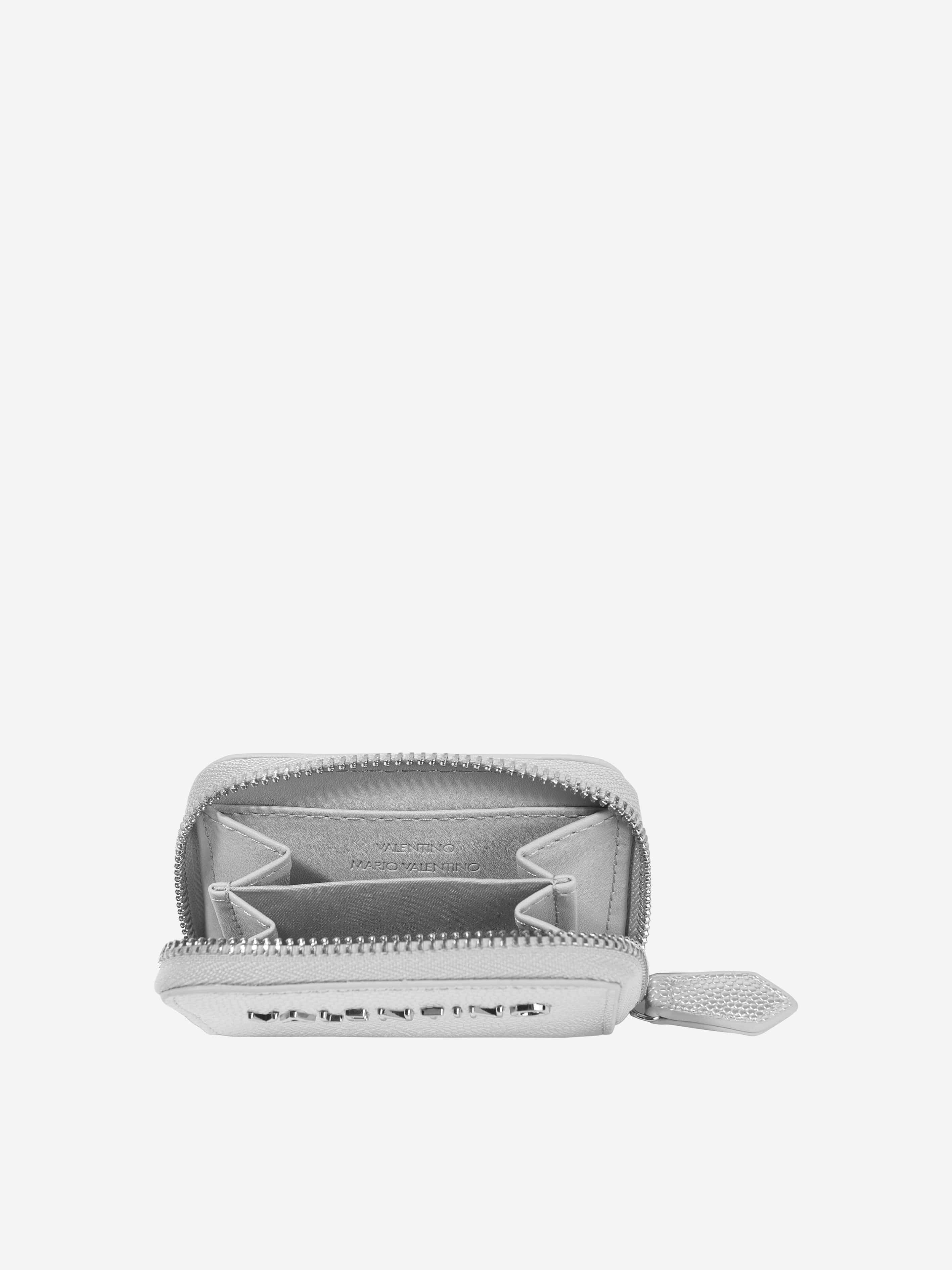 Valentino Girls Divina Coin Purse Silver (10cm)