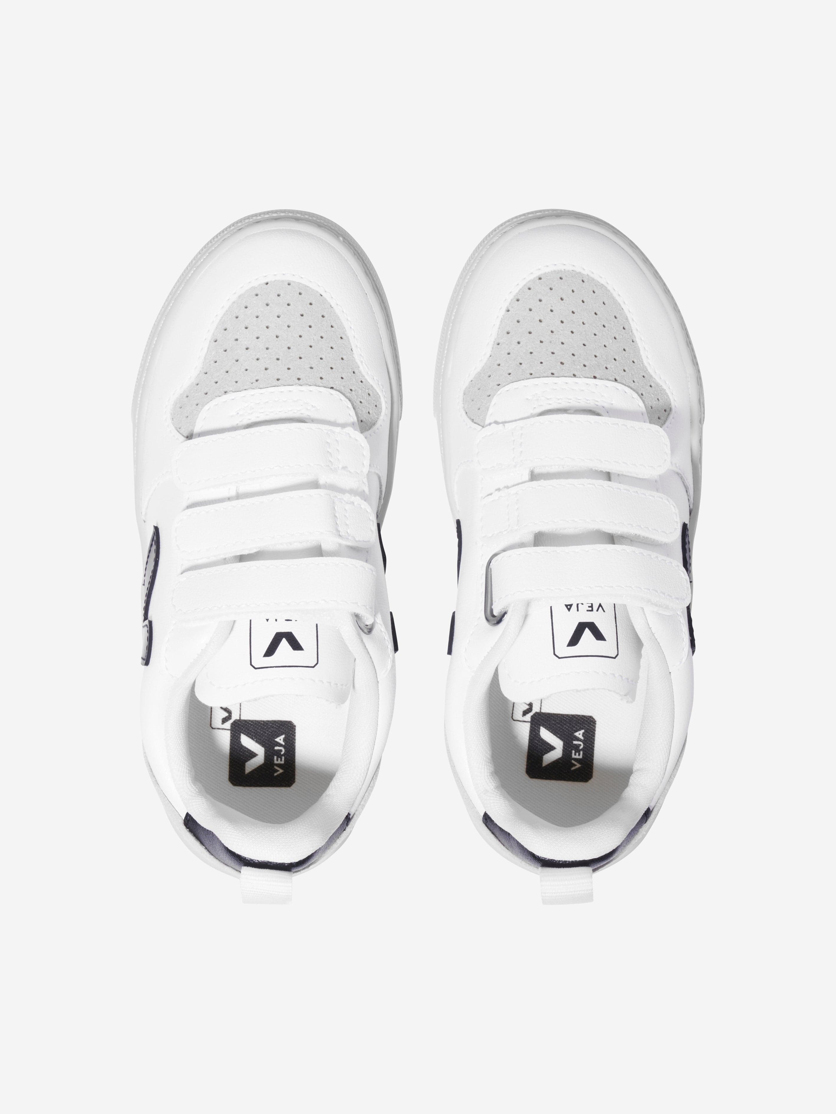 Veja Kids Canvas V-10 Trainers in White