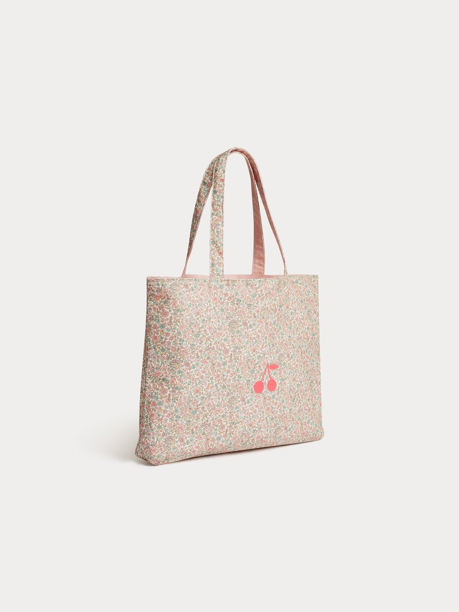 Girls Pink Floral Handbag