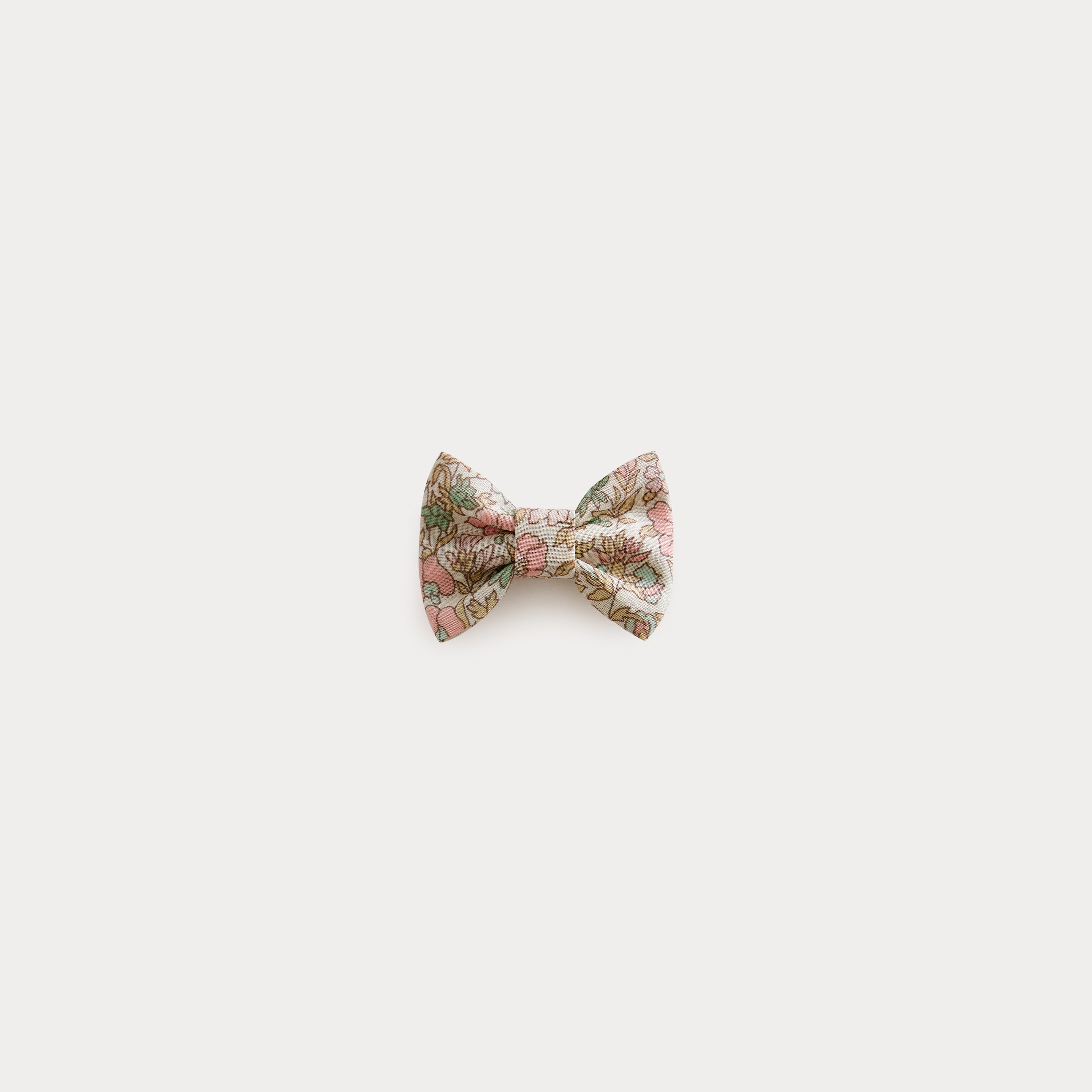Girls Pink Floral Hair Clips
